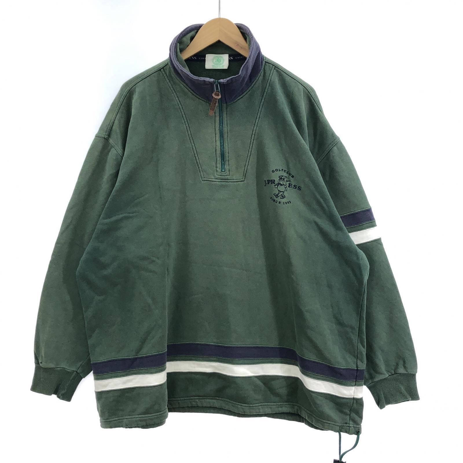 その他トップス J.PRESS ハーフジップスウェット (-) グリーン