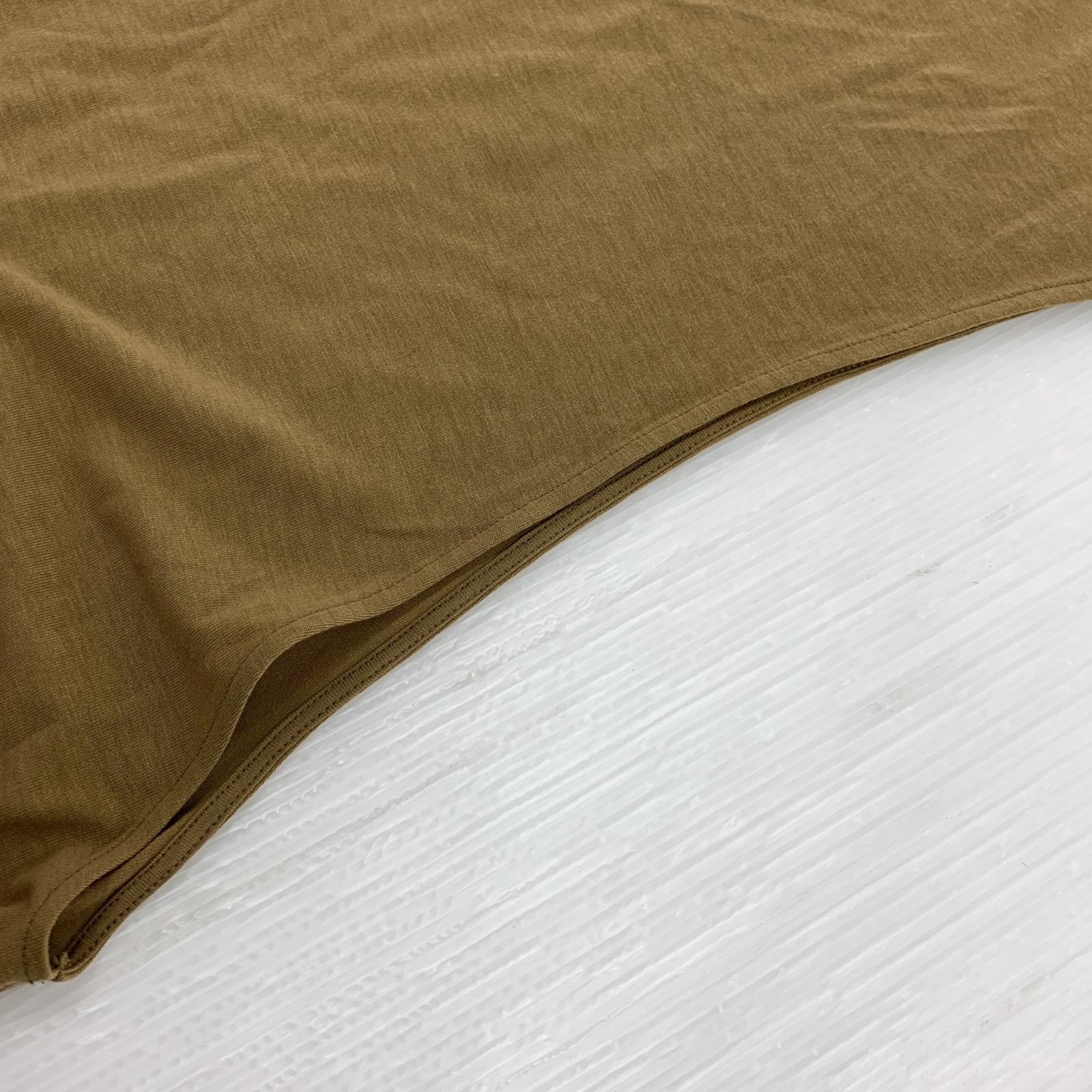 ワンピース AURALEE SUPER SOFT WOOL JERSEY ブラウン