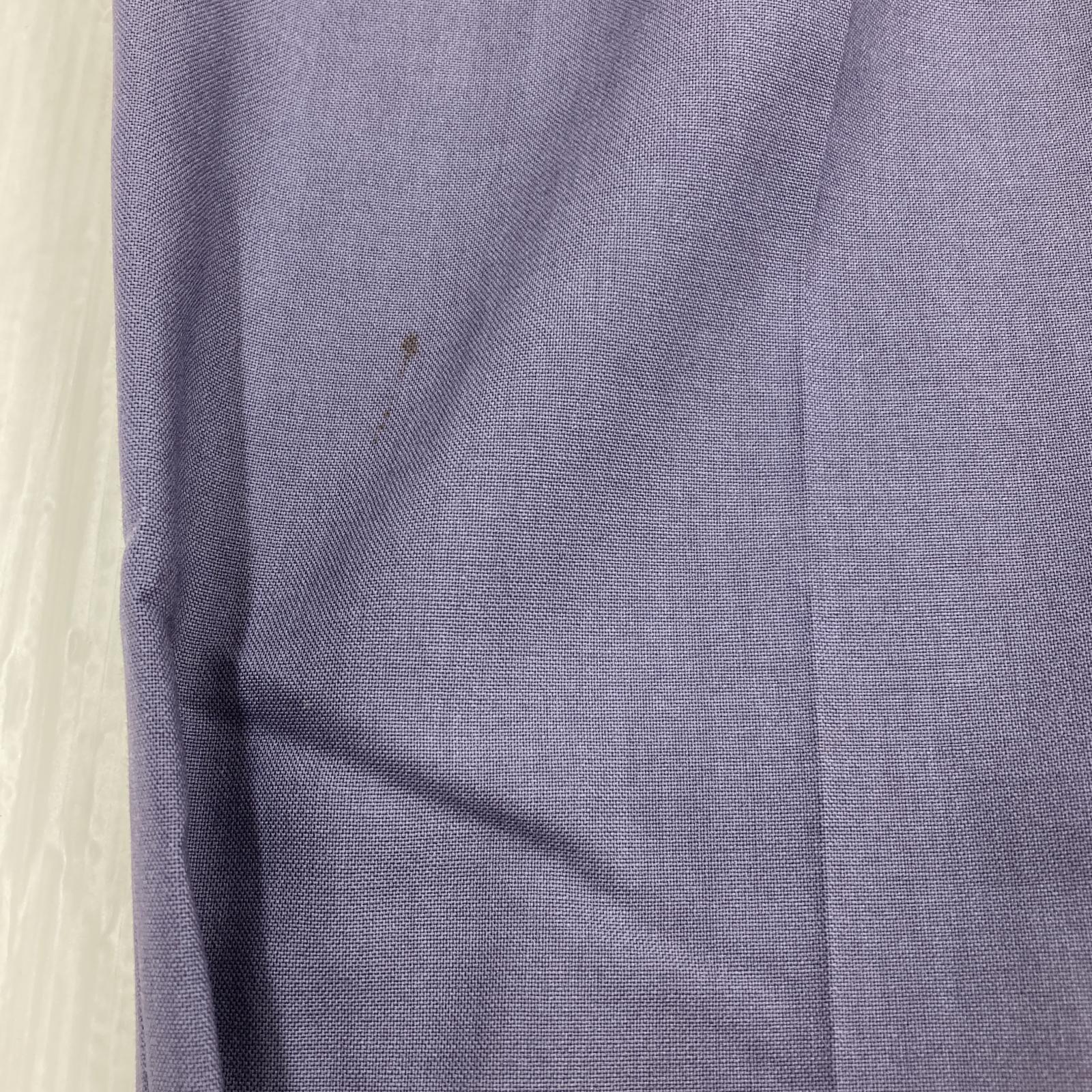 パンツ NEAT 24ss Grampians Wool Wide スラックス 紫 (44) 44 パープル
