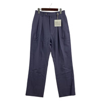 パンツ NEAT 24ss Grampians Wool Wide スラックス 紫 (44) 44 パープル
