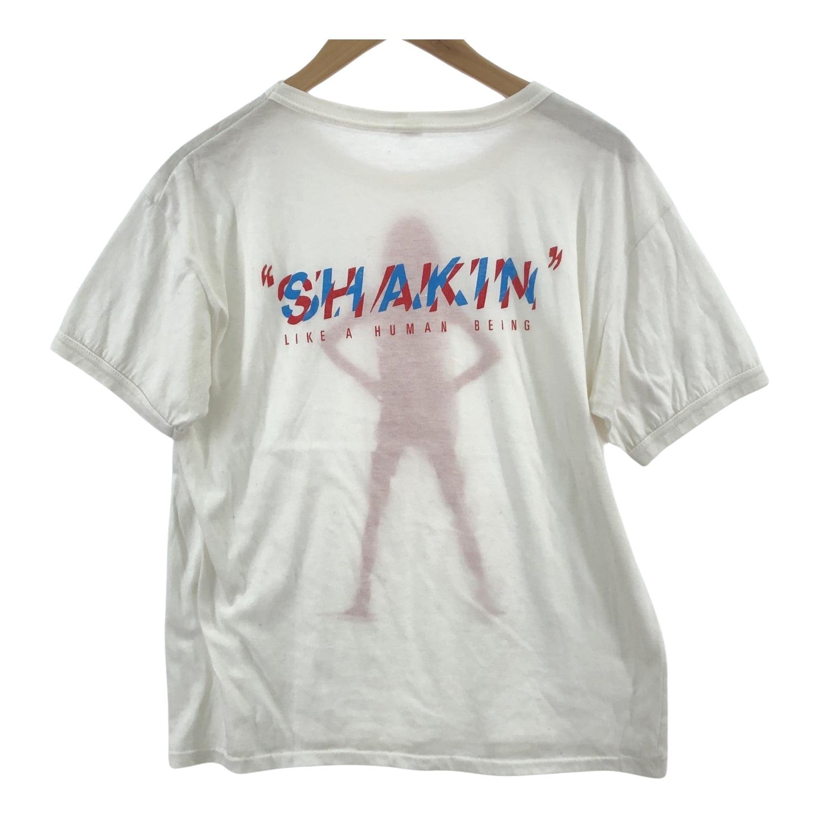 その他トップス OLD・VINTAGE 1986 Vintage Kim Mitchell ツアーTシャツ 白 L L ホワイト