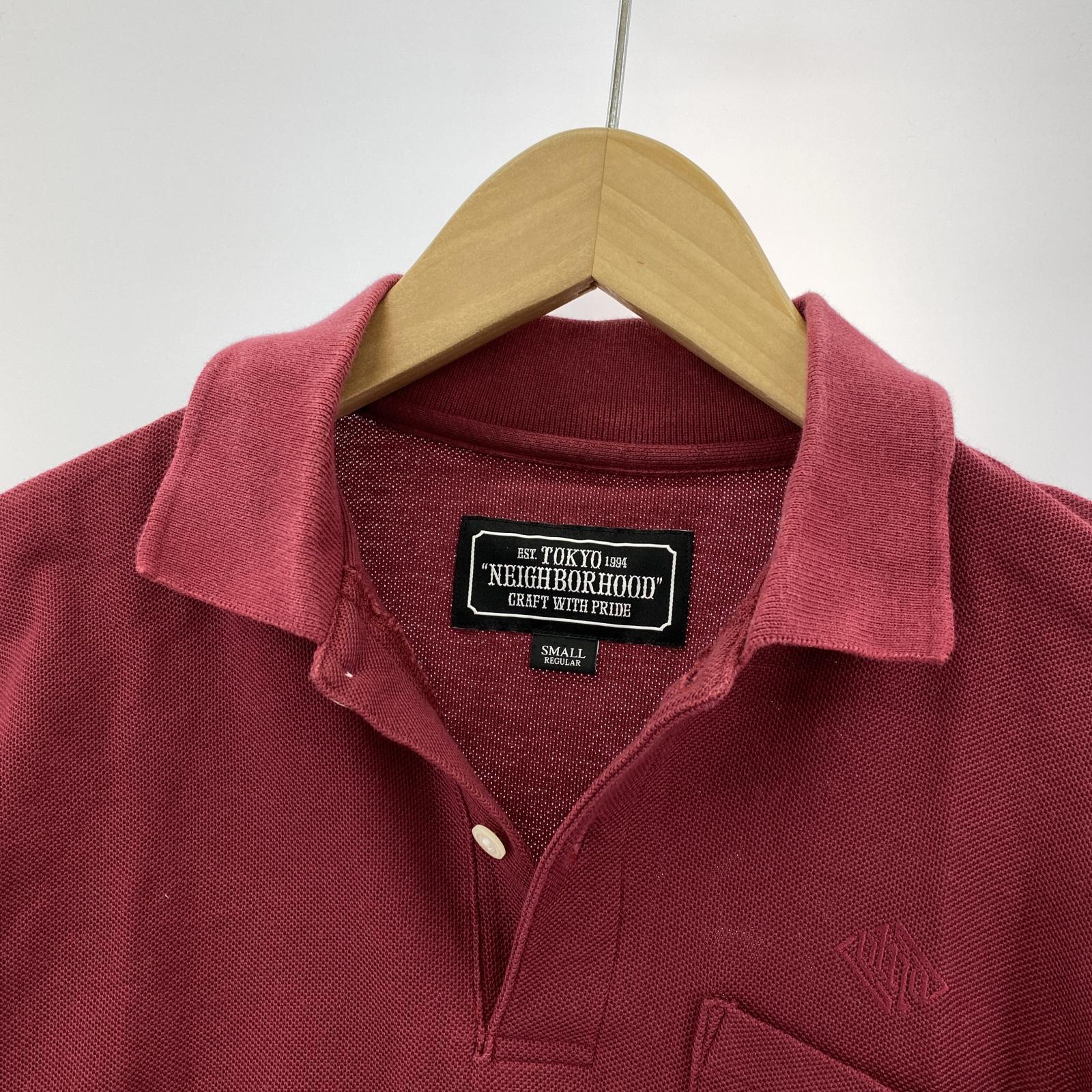 その他トップス NEIGHBORHOOD LOGIC C-POLO S/S S ワインレッド