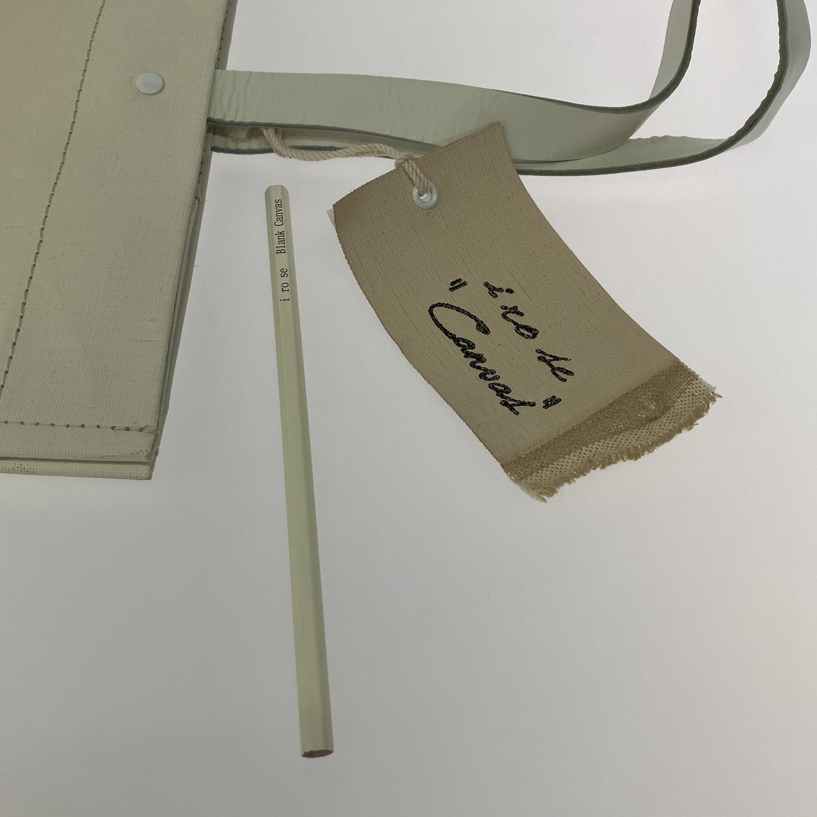 その他バッグ irose BLANK CANVAS TOTE 白 ホワイト