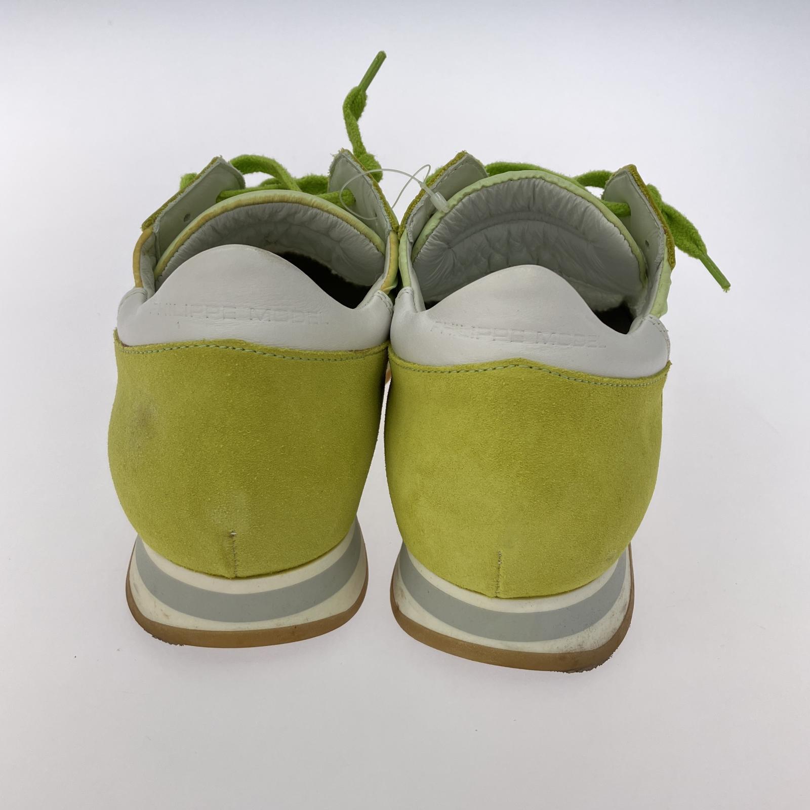 スニーカー PHILIPPE MODEL メンズスニーカー (41) 緑 41
