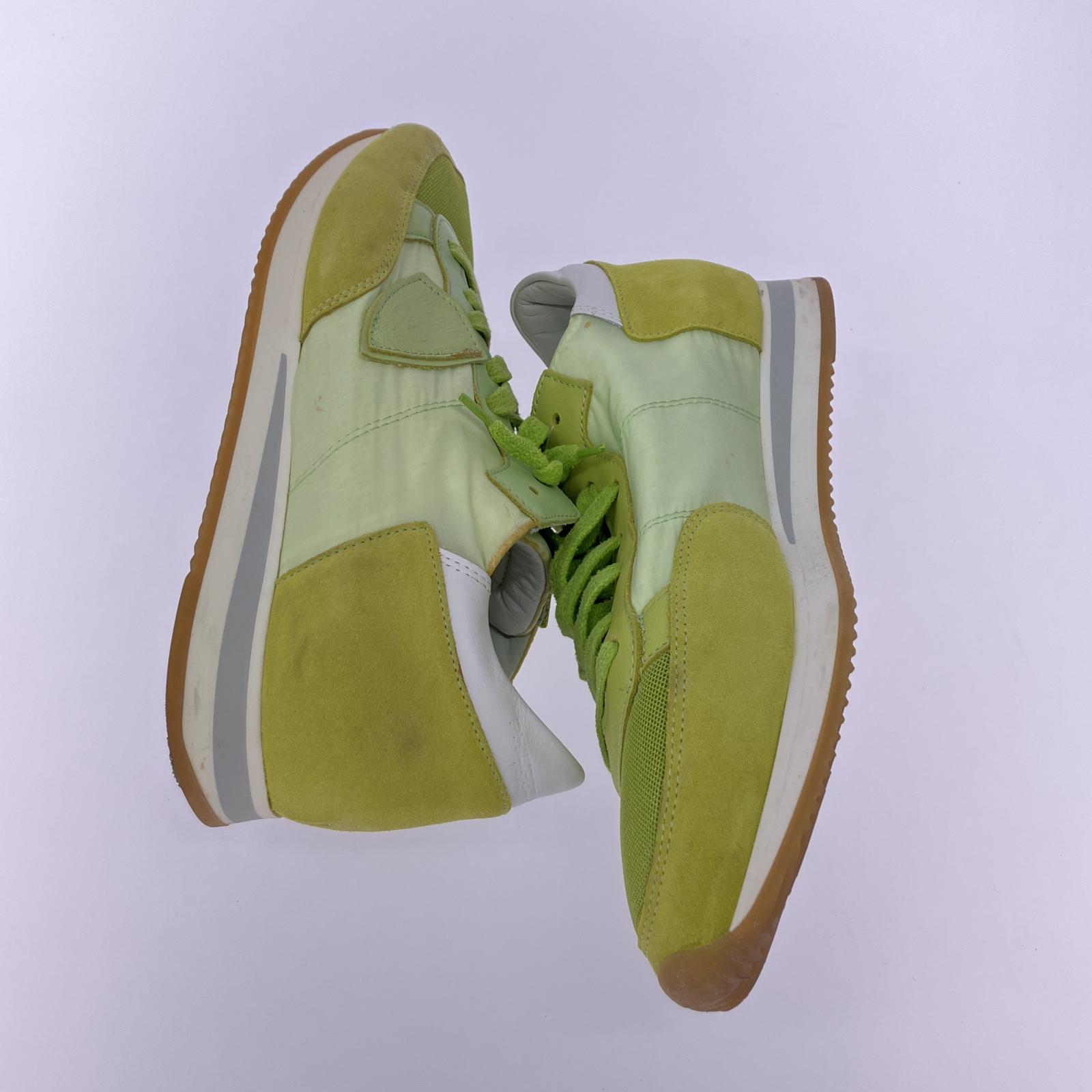 スニーカー PHILIPPE MODEL メンズスニーカー (41) 緑 41