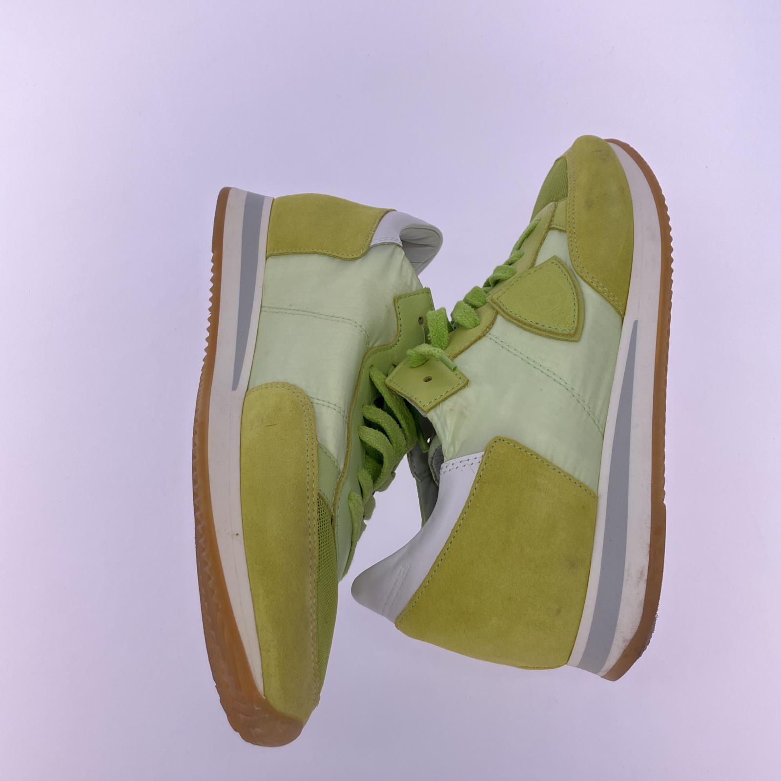 スニーカー PHILIPPE MODEL メンズスニーカー (41) 緑 41