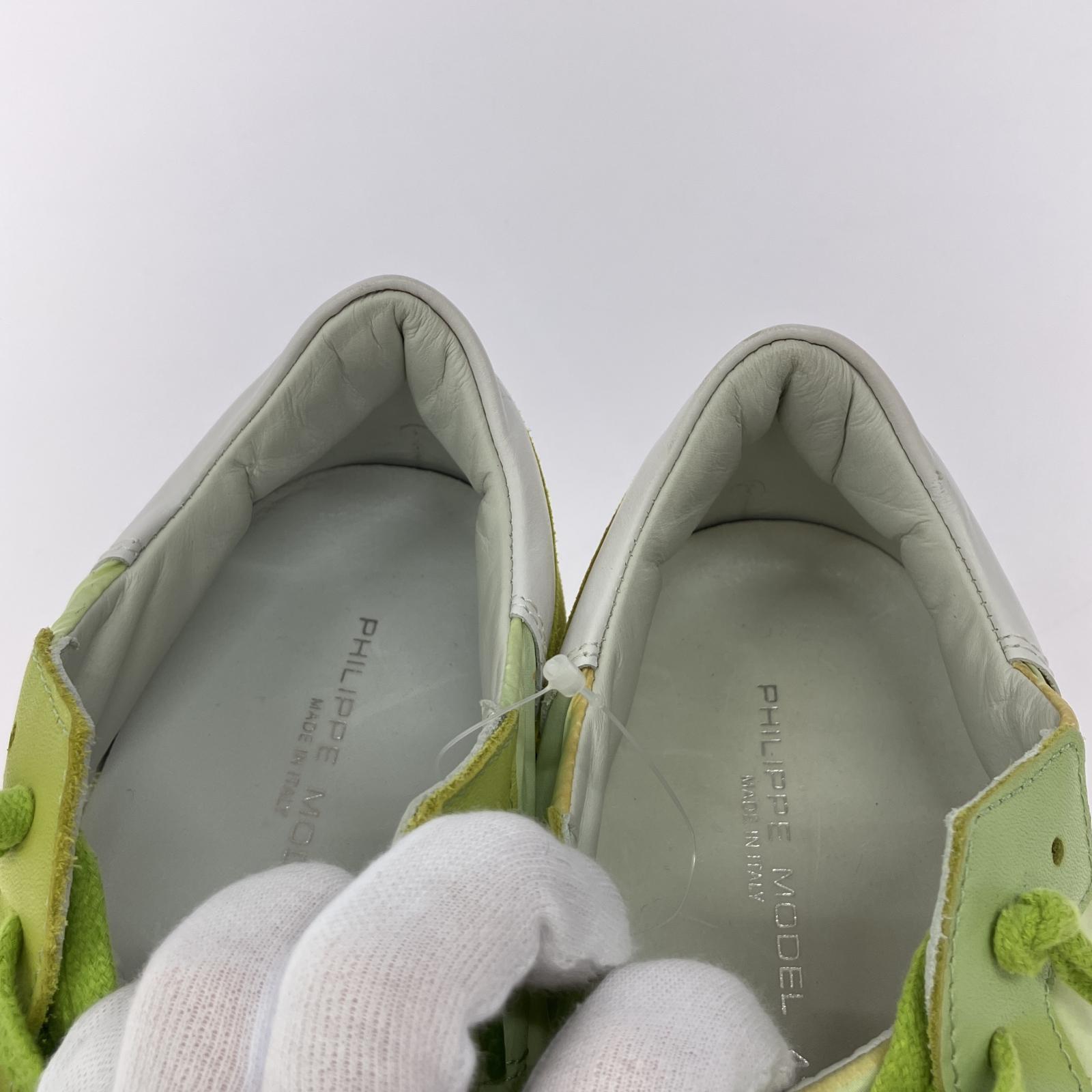 スニーカー PHILIPPE MODEL メンズスニーカー (41) 緑 41