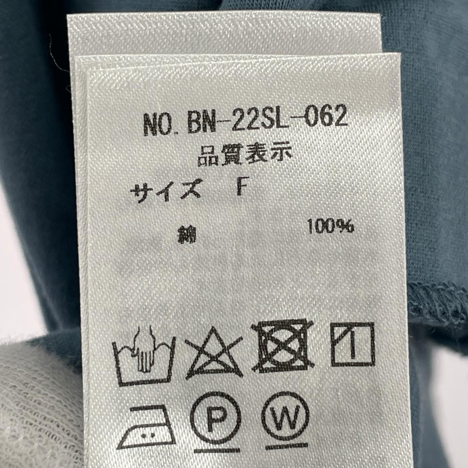 その他トップス BATONER 6 ROKU別注 クルーネックS/Sカットソ ブルー