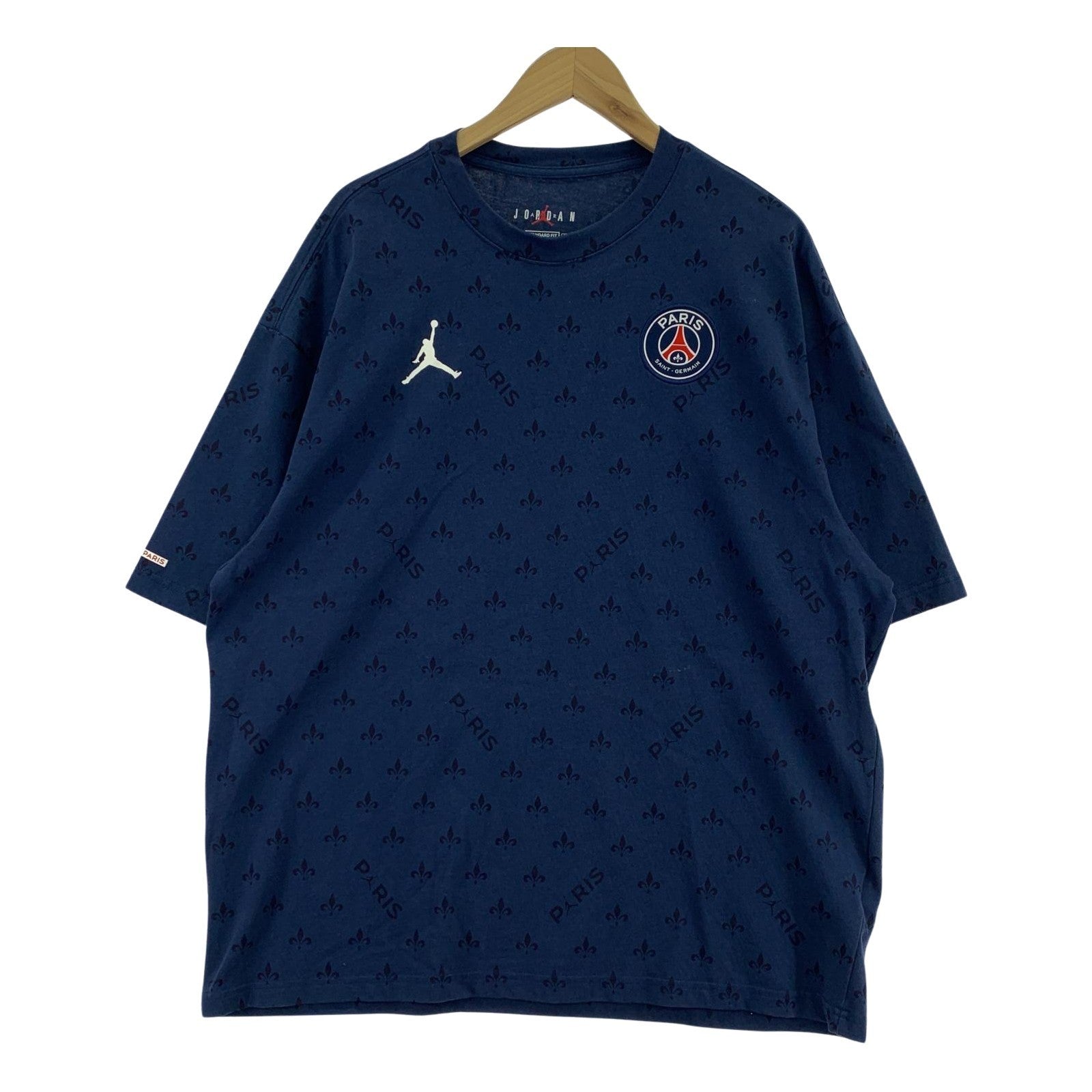 その他トップス JORDAN BRAND×PSG ステートメントTee 3X ネイビー