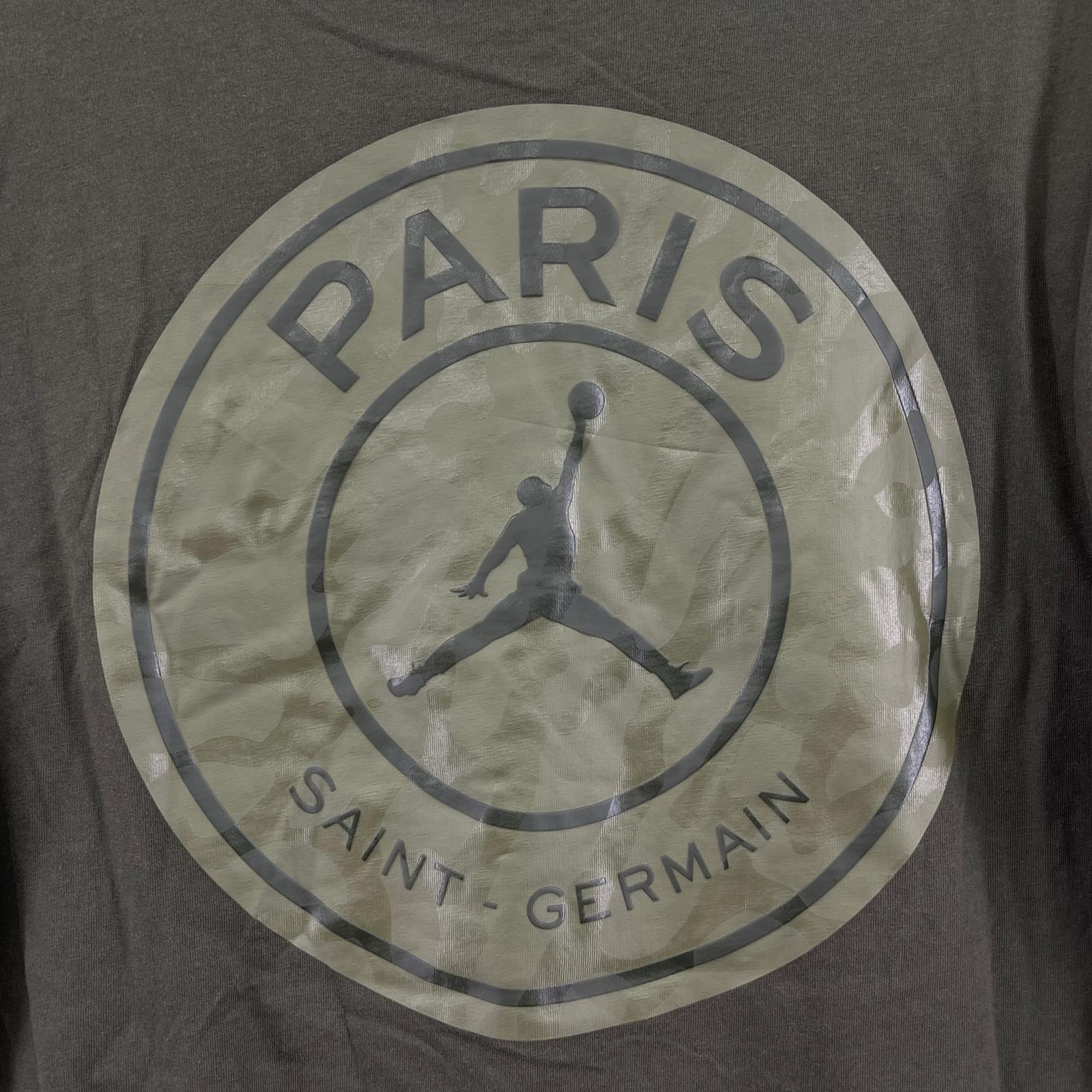 その他トップス NIKE JORDAN AS M J PSG SS LOGO TEE XL KHK カーキ
