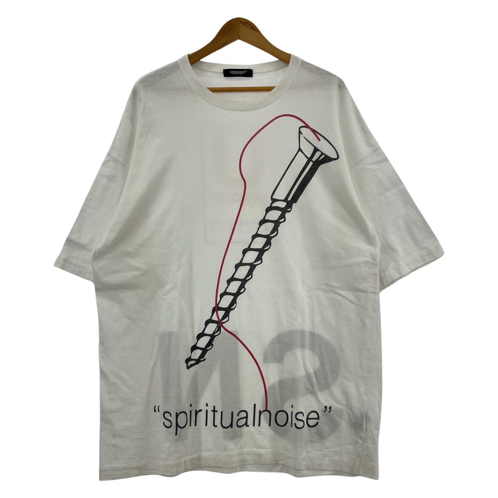 その他トップス UNDERCOVER 18SS BIGTEE SCREW SN 2 白 UCU4893-3 ビッグTee 2 ホワイト