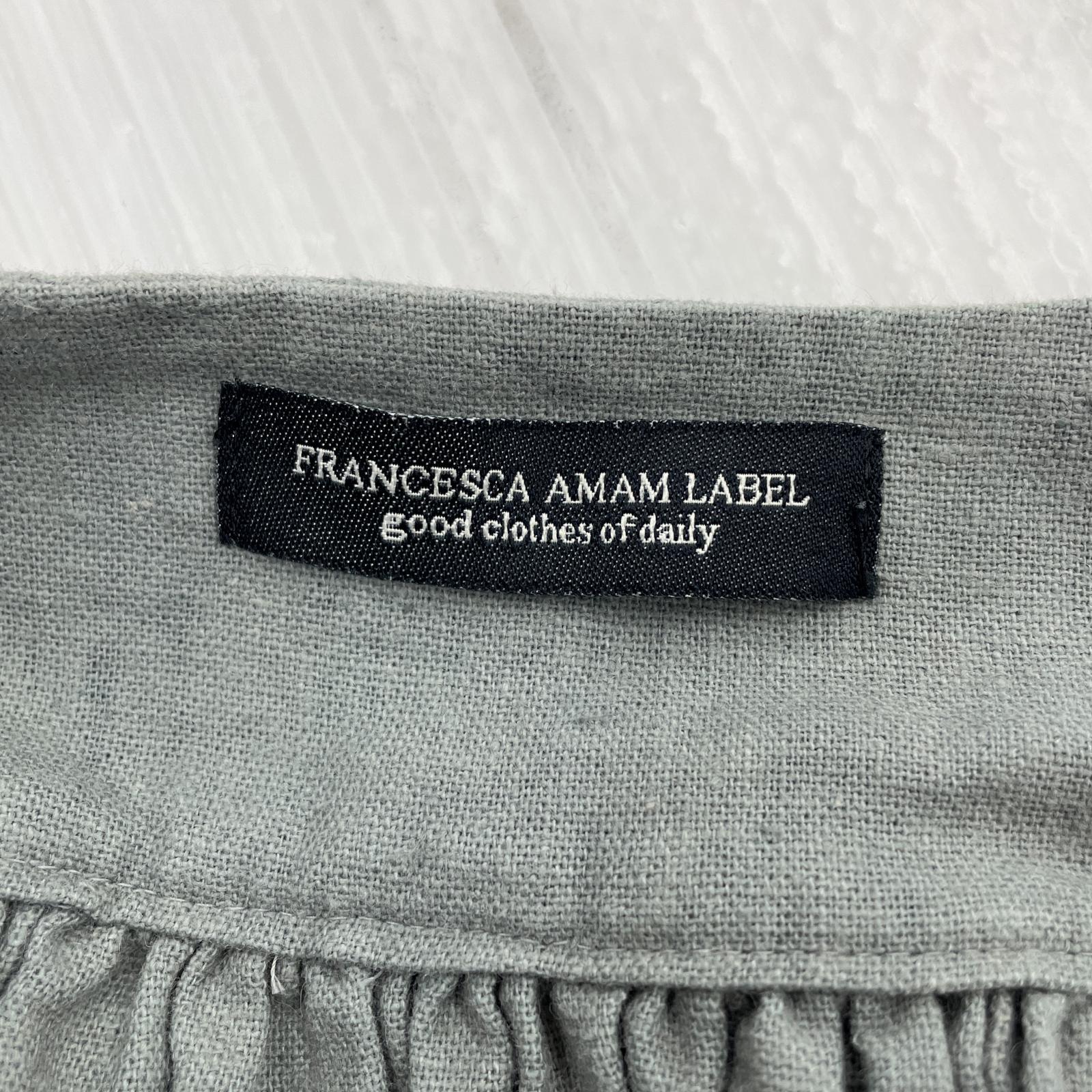 ワンピース francesca amam label エプロンドレス