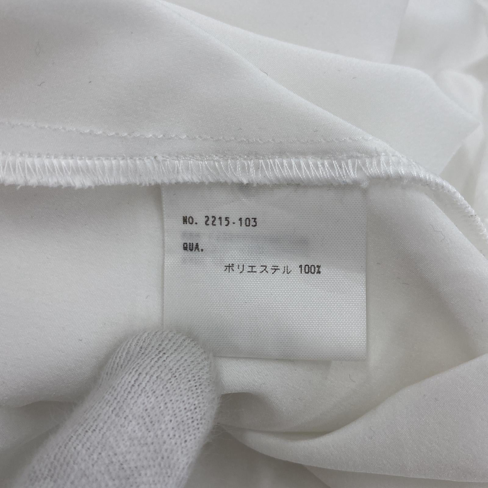 長袖シャツ LAD MUSICIAN L/S ロングシャツ 白 (46 ホワイト