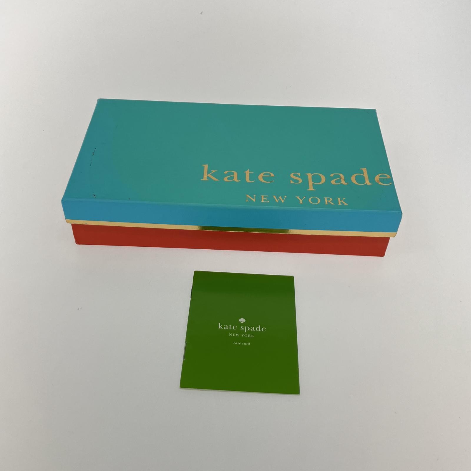 コインケース kate spade new york cedar street foxes lacey 長財布 ブラック