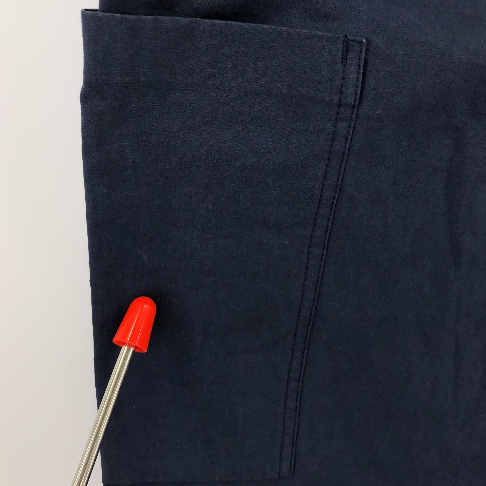 その他ボトムス kontor ADJUSTABLE WORK PANTS タックワークパンツ 1 紺 KON-PT04211 1