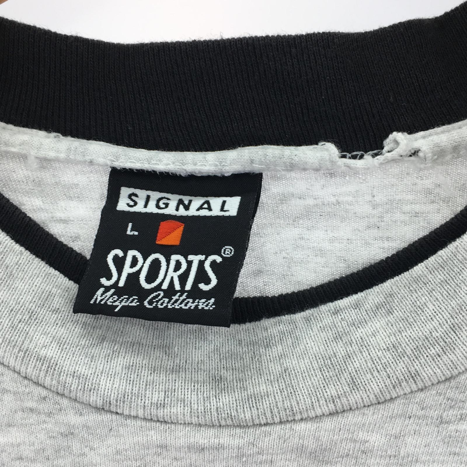 その他トップス 90s SIGNALタグ DISNEY Lisa ミニー染み込みTee L GRY L グレー