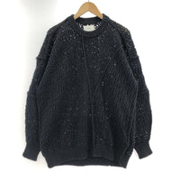 その他トップス CLANE ニットカットソー 黒 1 ブラック