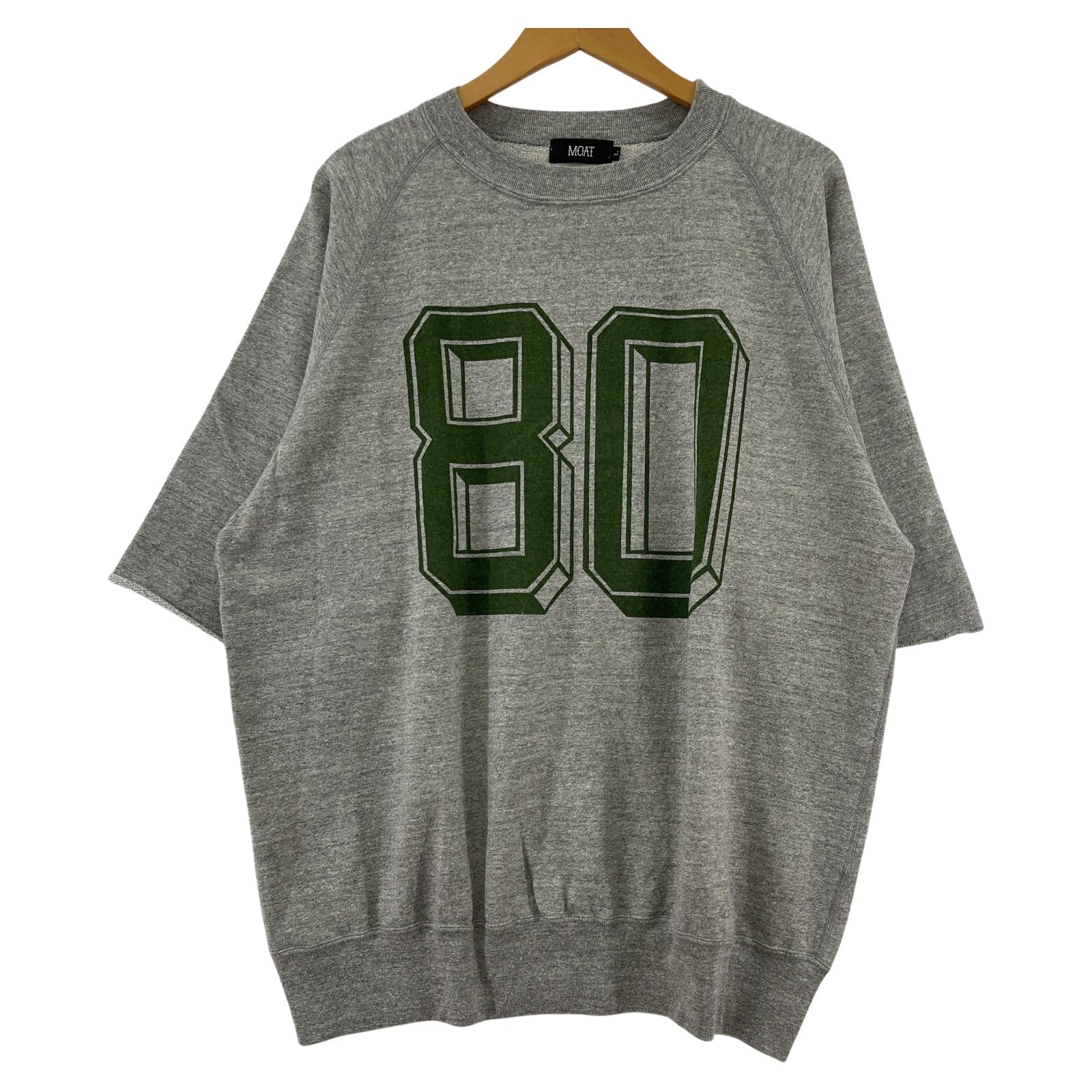 その他トップス MOAT Short Sleeve Sweatshirt 8 L グレー