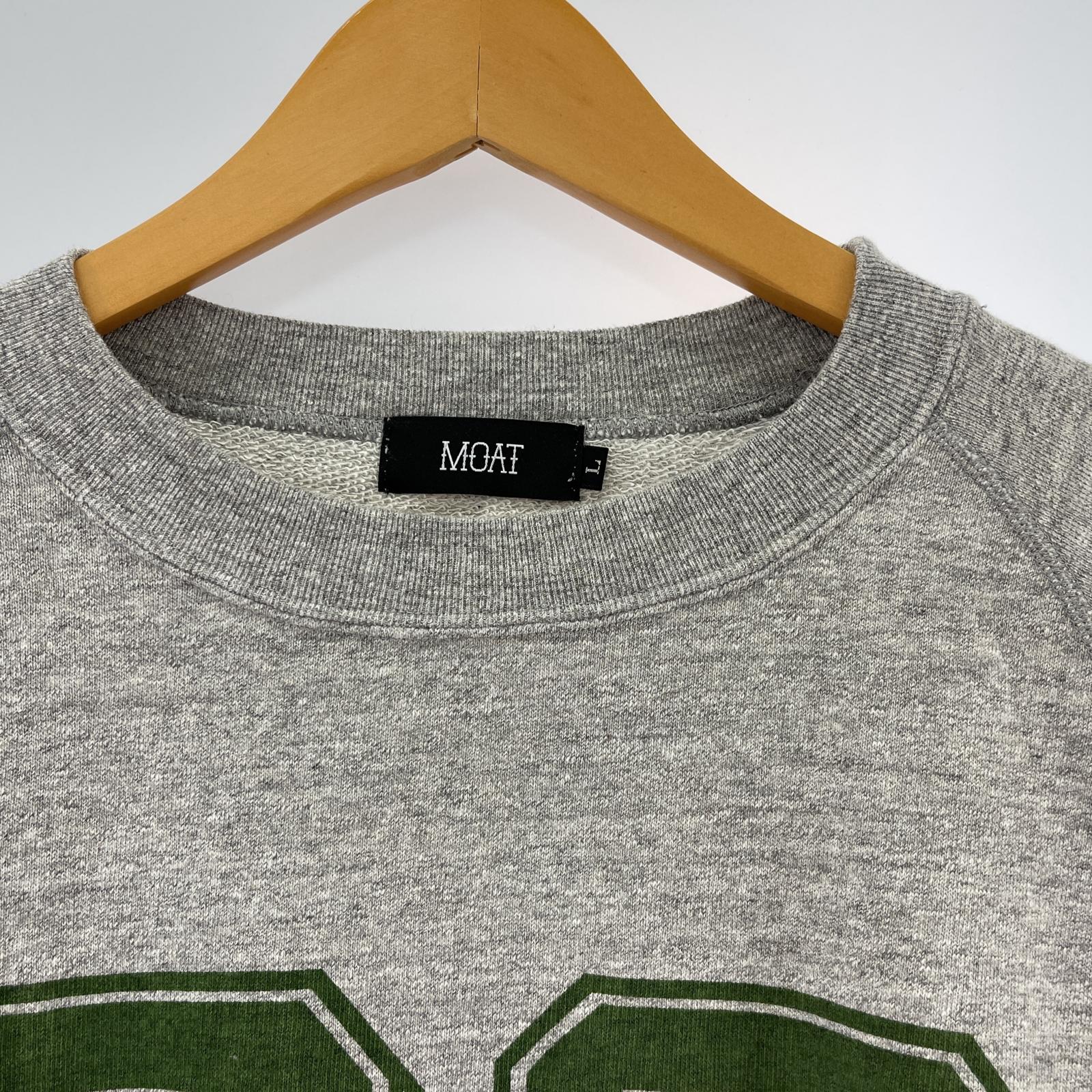 その他トップス MOAT Short Sleeve Sweatshirt 8 L グレー