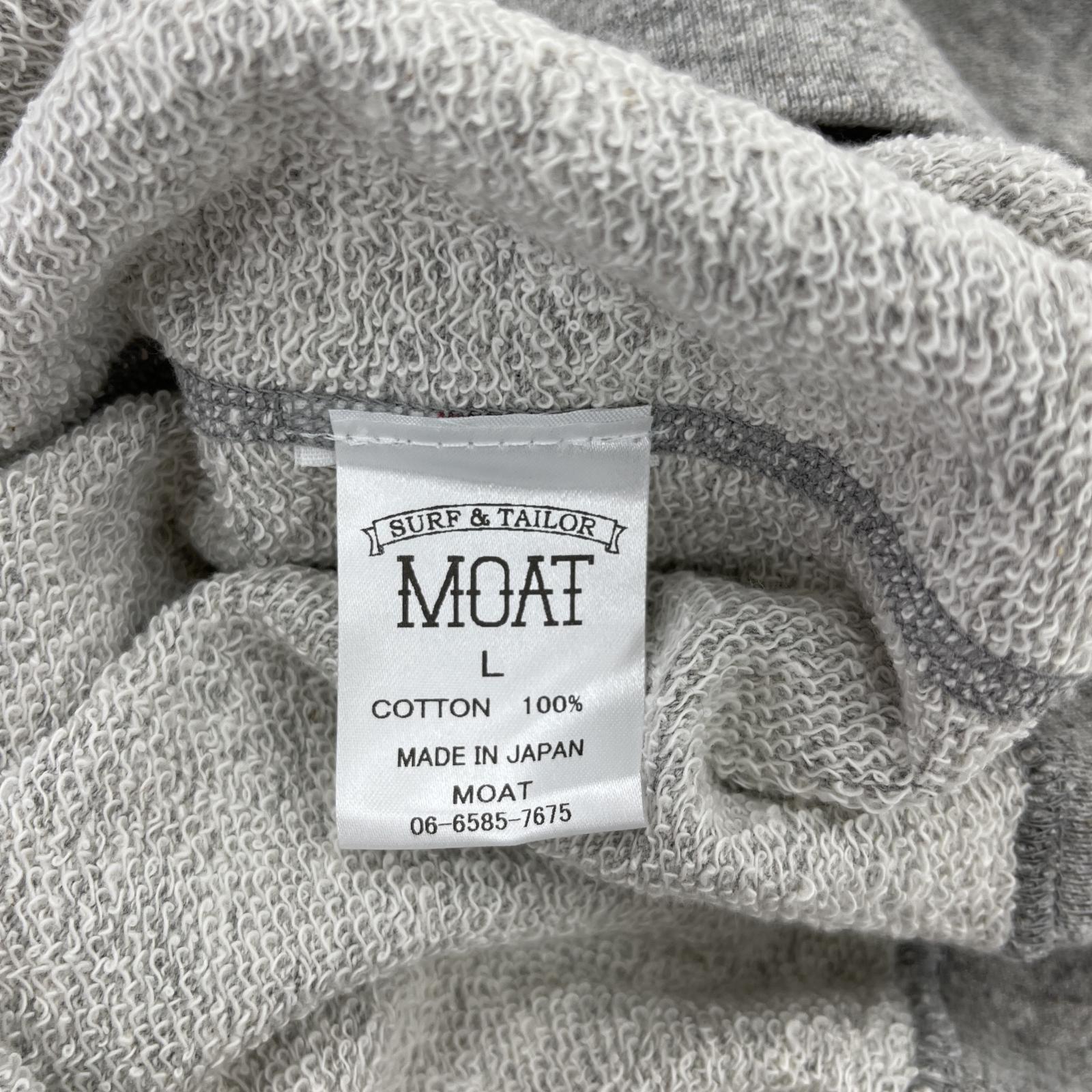 その他トップス MOAT Short Sleeve Sweatshirt 8 L グレー