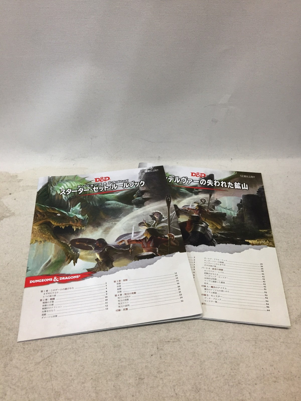 D&D スターター・セット その他小物