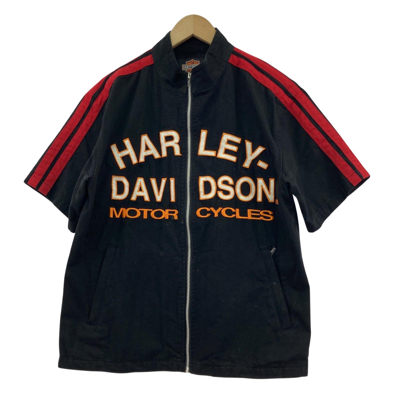 その他アウター Harley-Davidson S/Sレーシングジャケッ LL ブラック
