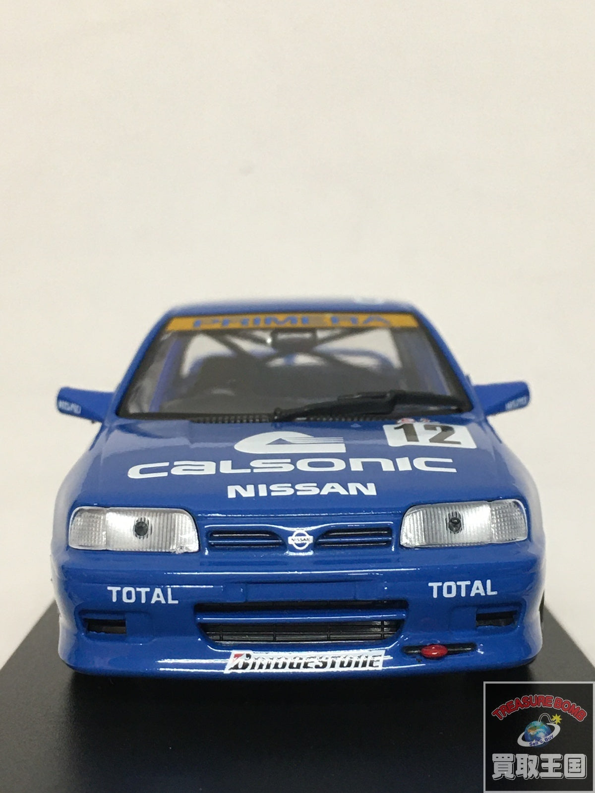 京商1/43 カルソニック プリメーラ テストカー スケールカー
