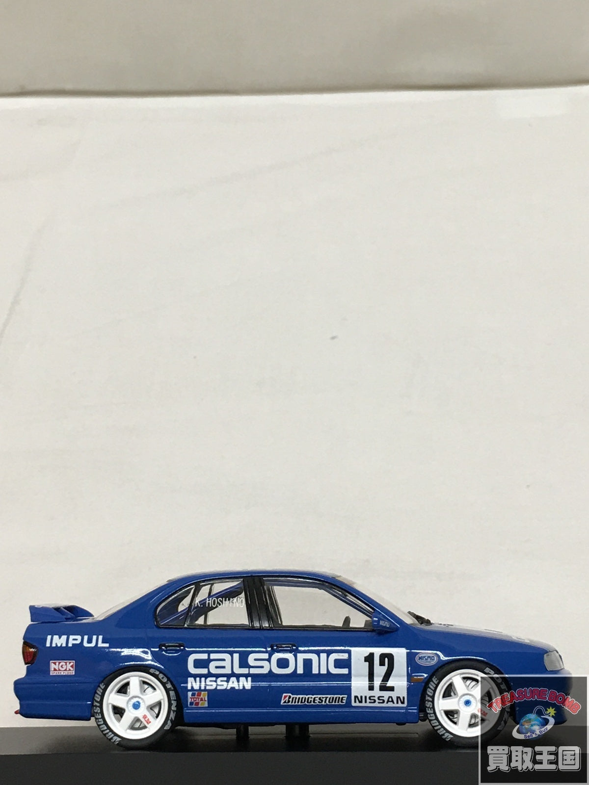 京商1/43 カルソニック プリメーラ テストカー スケールカー