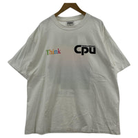 その他トップス Thinking Different CPU プリントTee XL ホワイト ホワイト