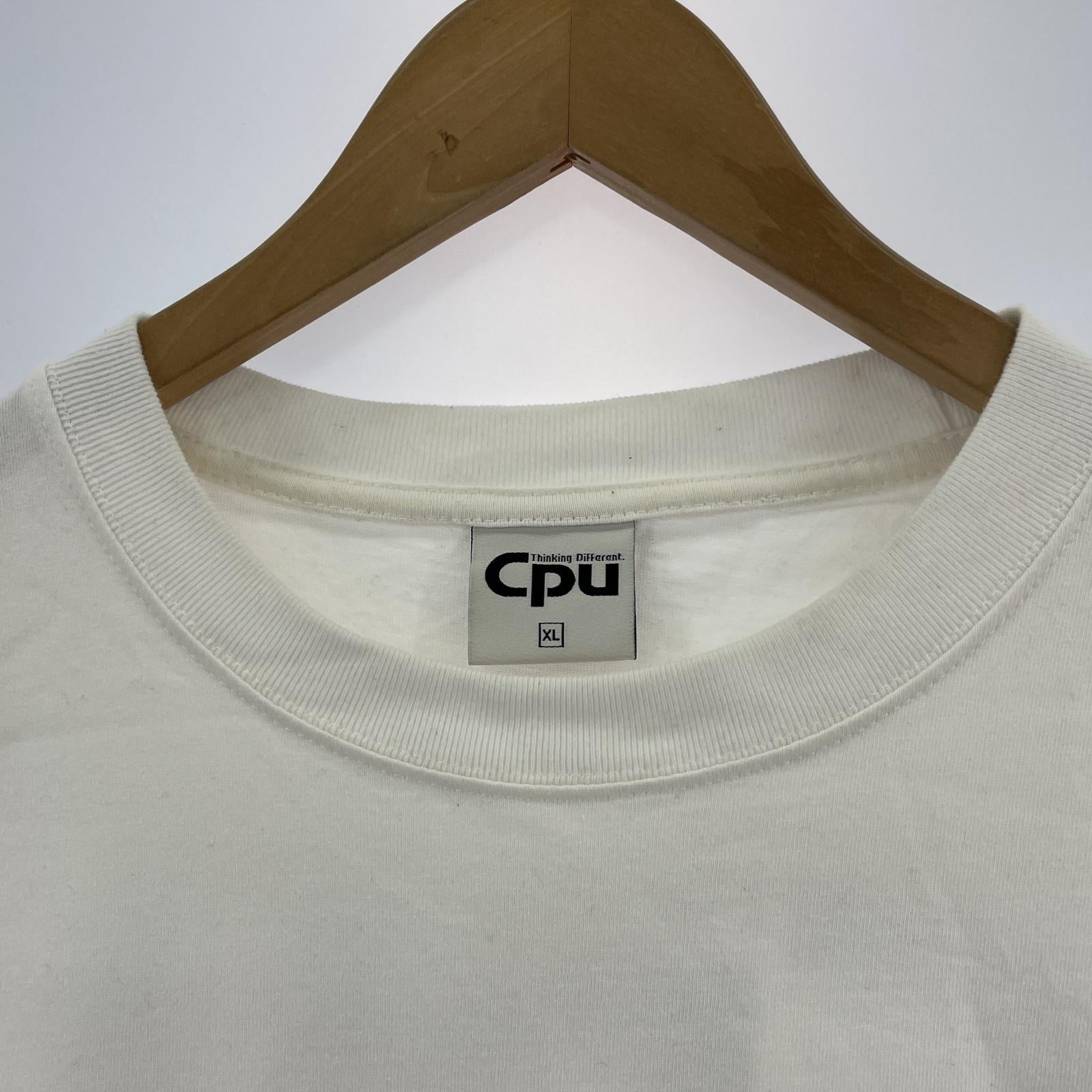 その他トップス Thinking Different CPU プリントTee XL ホワイト ホワイト