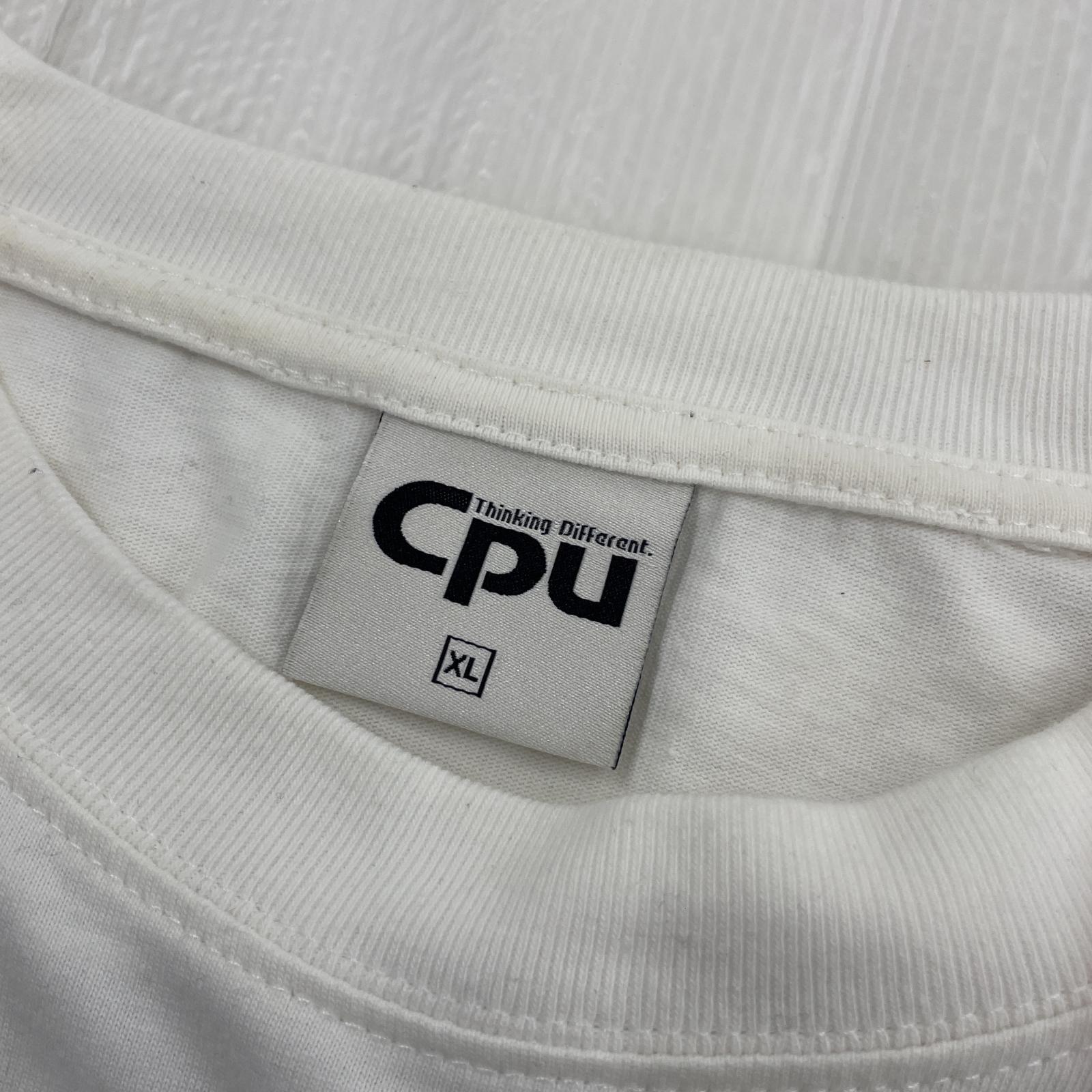 その他トップス Thinking Different CPU プリントTee XL ホワイト ホワイト