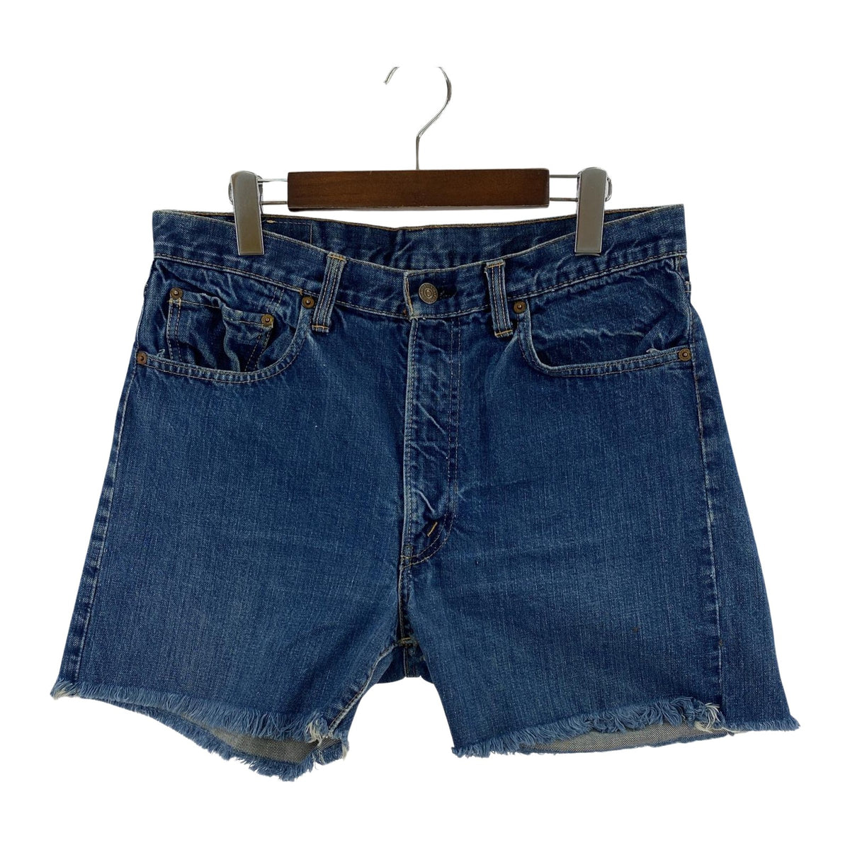 その他ボトムス Levi's 505 ~70s BIG E カットオフ 34/30 ブルー
