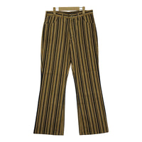 パンツ 70s MAVERICK Stripe Flare Pant 実寸W32 33 ブラウン