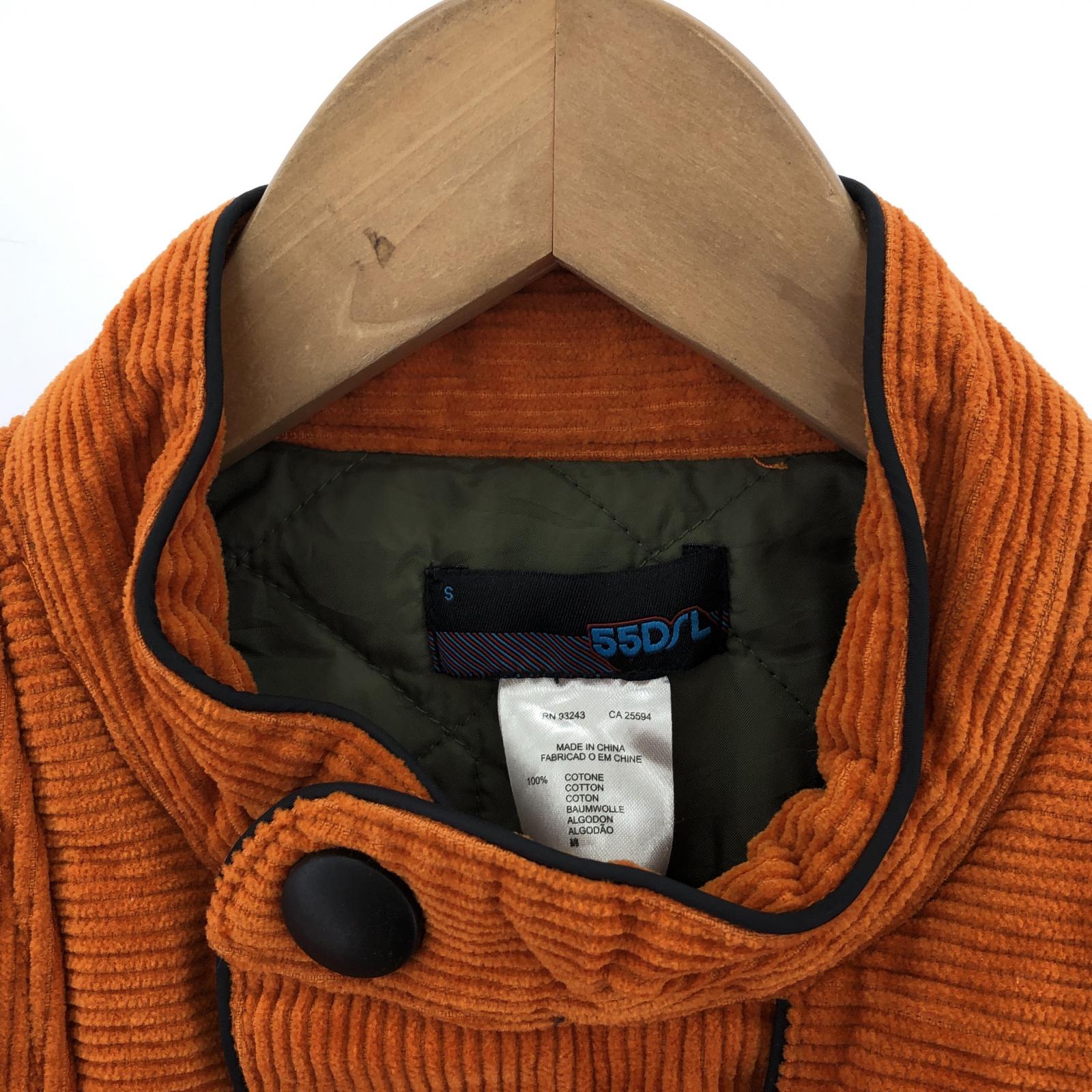 その他アウター DIESEL 55DSL コーデュロイジャケット オレンジ (S) S オレンジ
