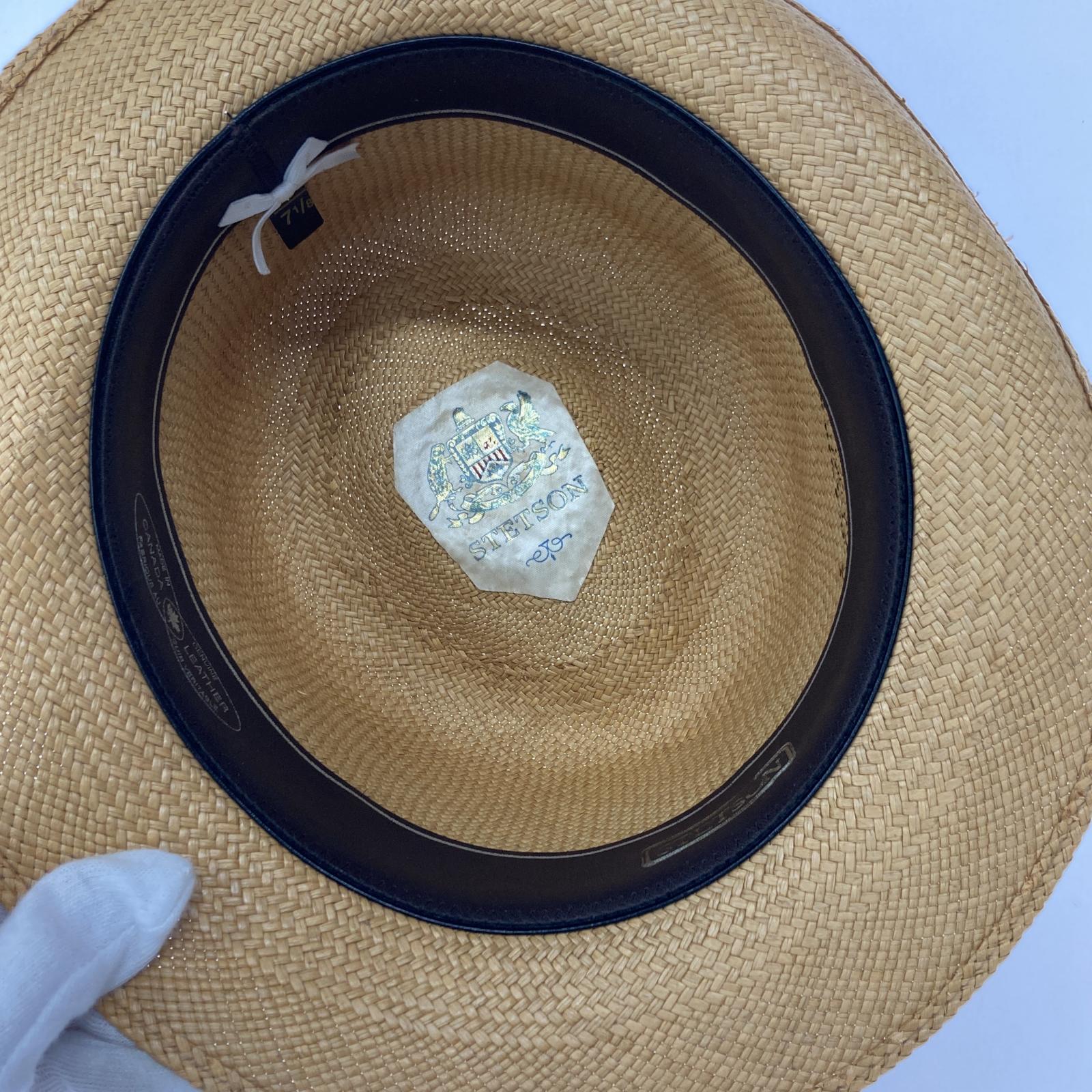 その他帽子 STETSON パナマハット ベージュ