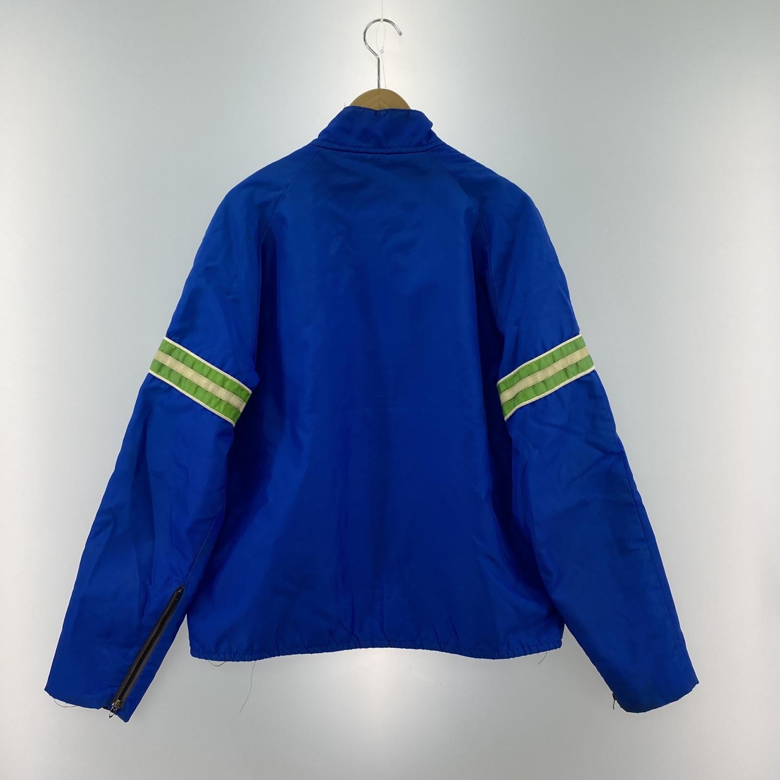 その他アウター OLD・VINTAGE 80s Kawasaki モータージャケット BLU (L) L ブルー