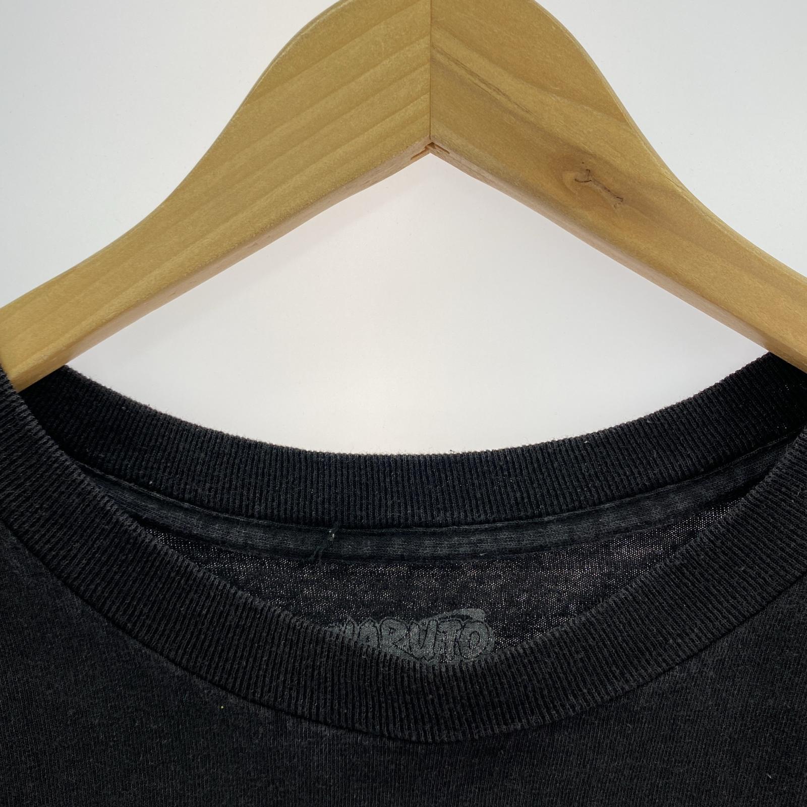 その他トップス NARUTO 疾風伝 バックプリント S/S アニメTee sizeXL ブラック