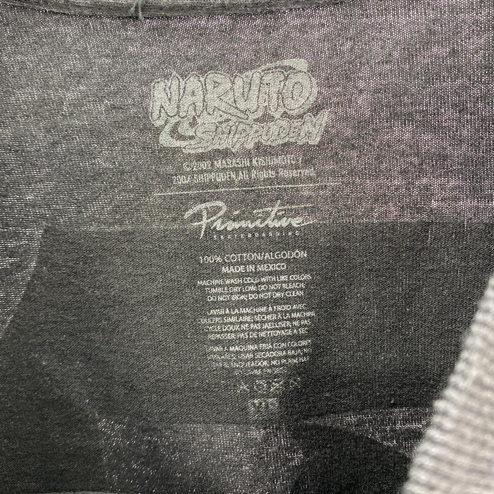 その他トップス NARUTO 疾風伝 バックプリント S/S アニメTee sizeXL ブラック
