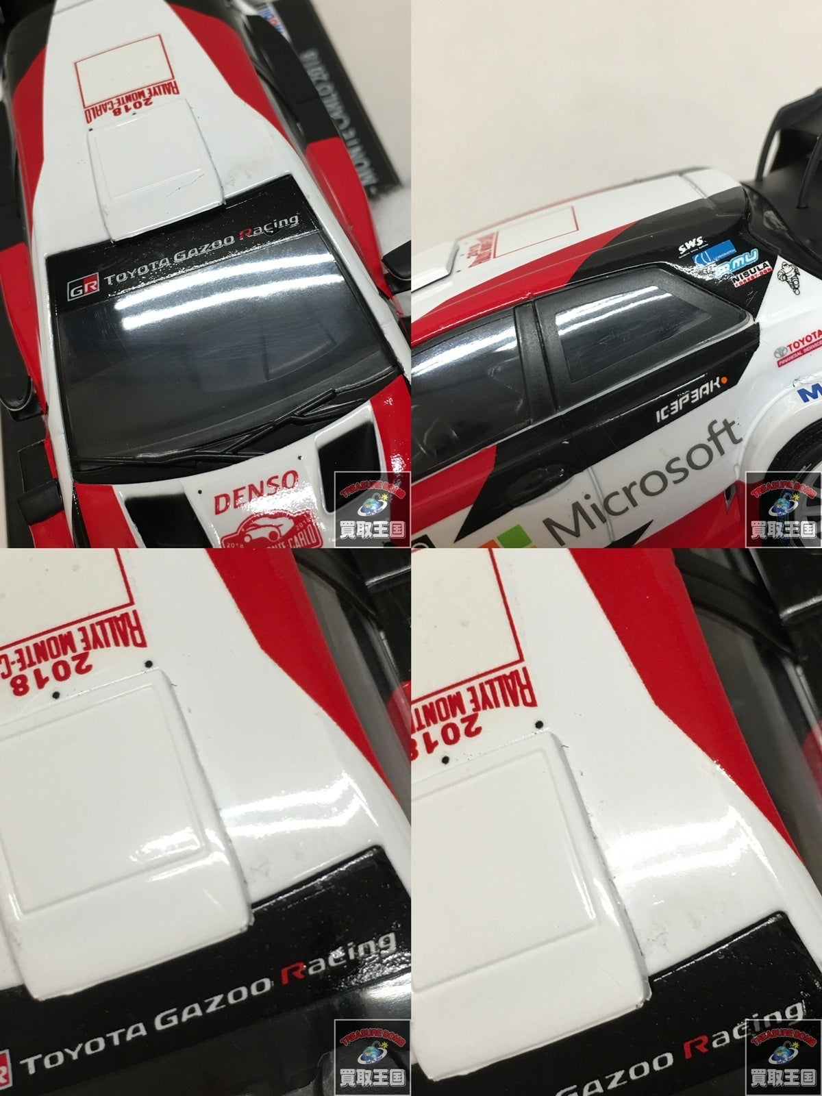 SPARK GAZOO RACING YARIS WRC2018 ミニカーその他