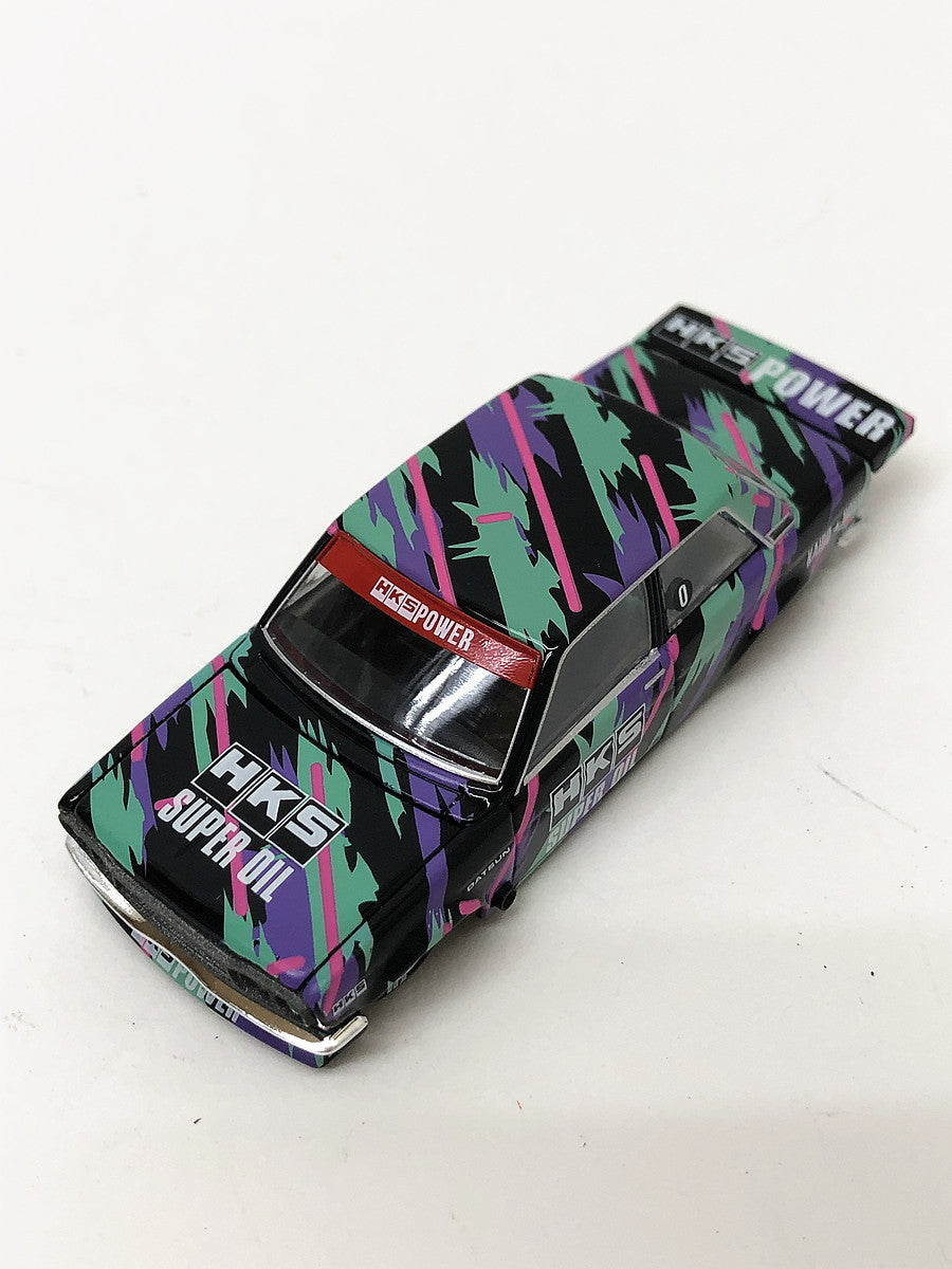 ★ダットサン 510 プロストリート HKS V1 ブラックグリーン 限定版 1/64 ミニカーその他