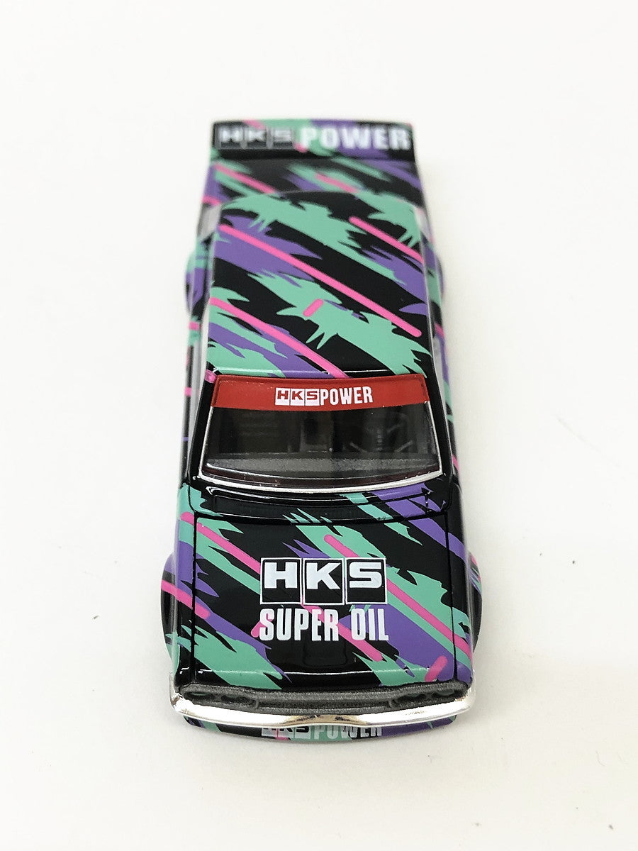★ダットサン 510 プロストリート HKS V1 ブラックグリーン 限定版 1/64 ミニカーその他