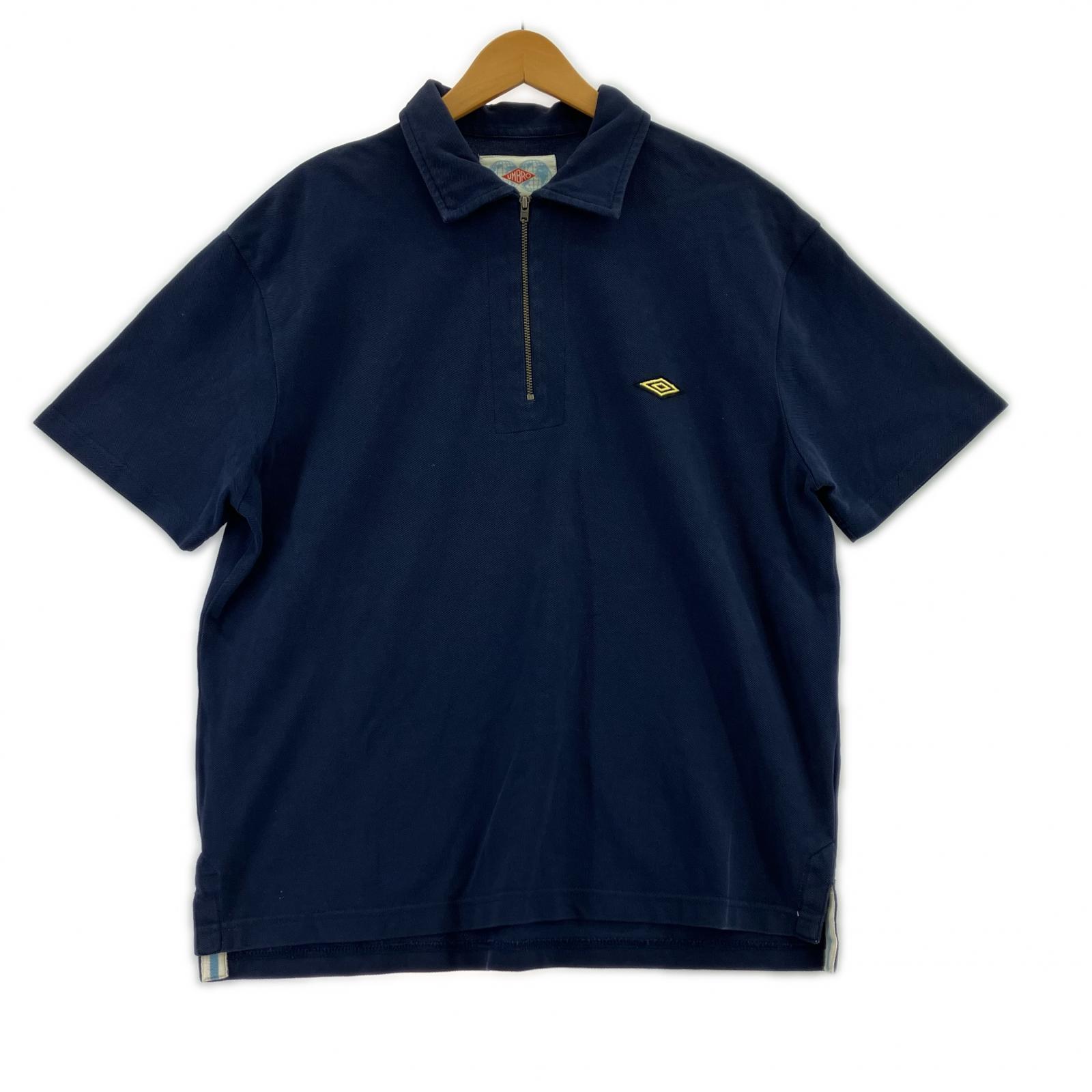 その他トップス Nigel Cabourn×Umbro ハーフジップポ S ネイビー