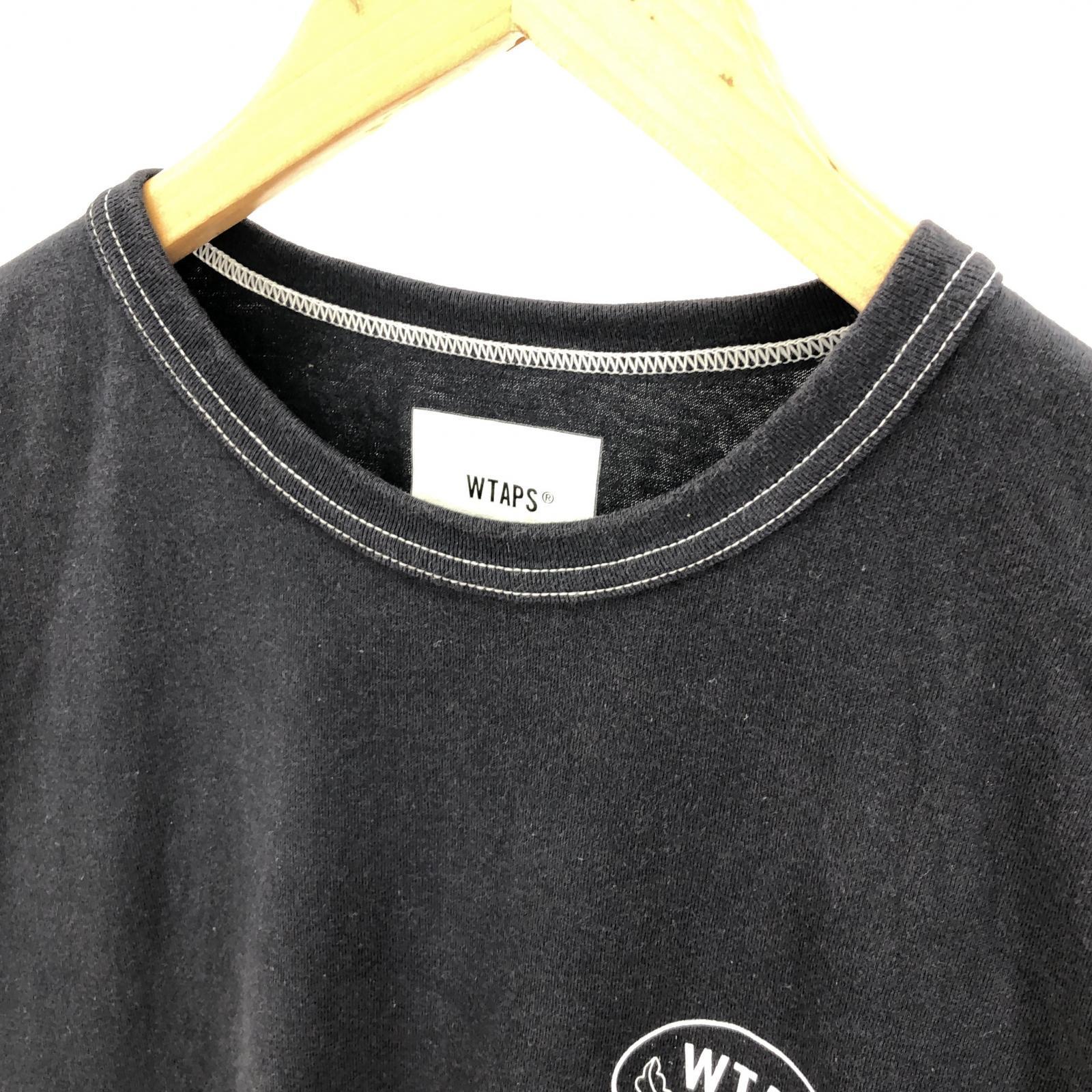 半袖Tシャツ 21AW ACADEMY SS TEE グレー 02 212ATDT-CSM27 ネイビー