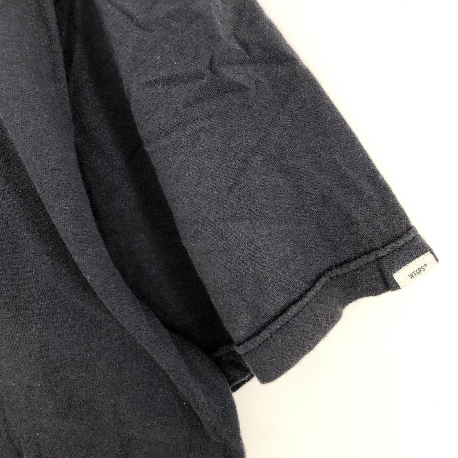 半袖Tシャツ 21AW ACADEMY SS TEE グレー 02 212ATDT-CSM27 ネイビー