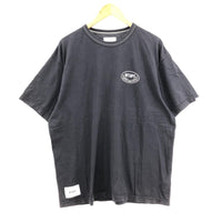 半袖Tシャツ 21AW ACADEMY SS TEE グレー 02 212ATDT-CSM27 ネイビー