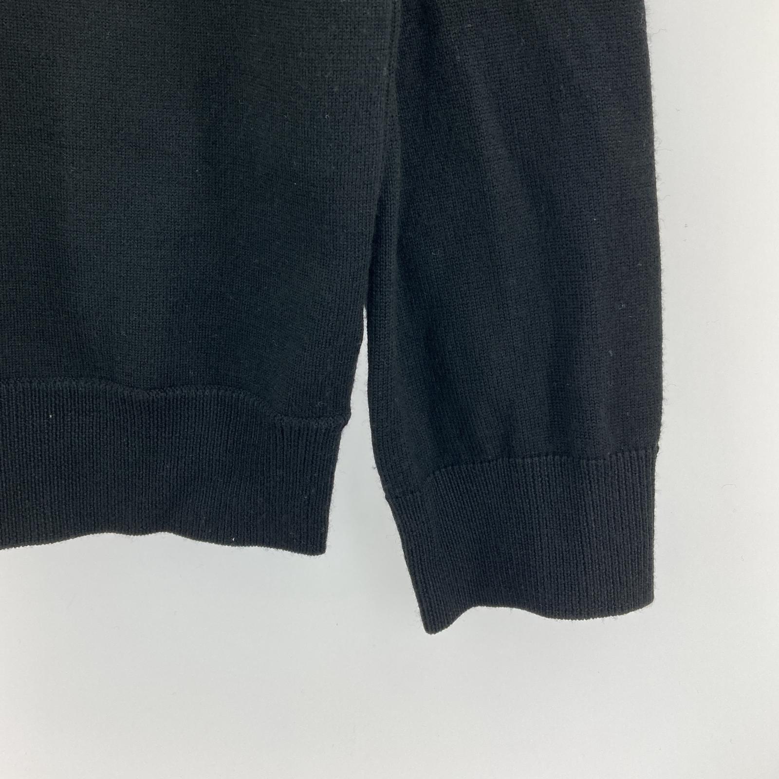 その他トップス BURBERRY LONDON ENGLAND ロゴニットカットソー 黒 M ブラック