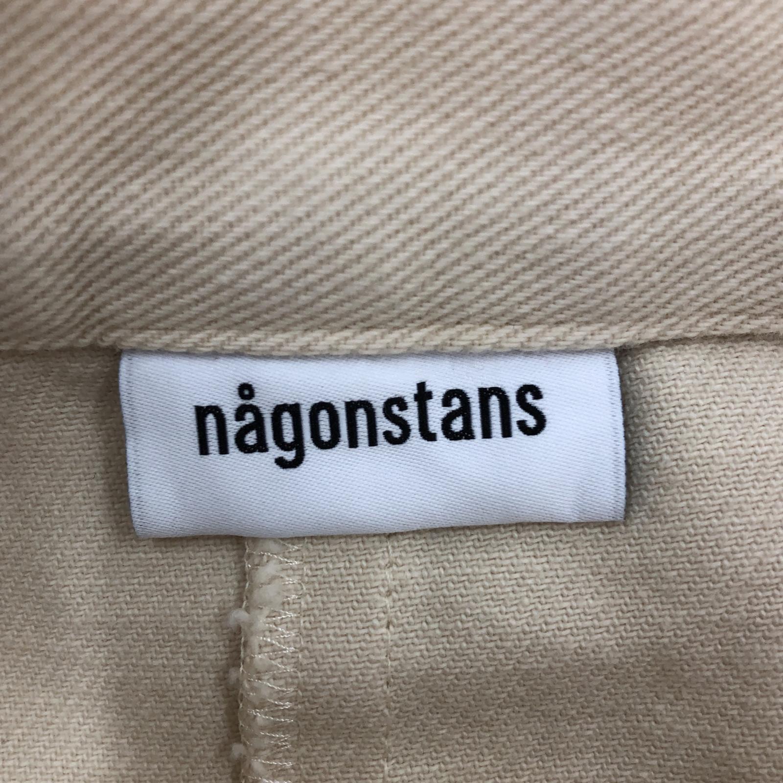 スカート nagonstans ロングスカート S ベージュ
