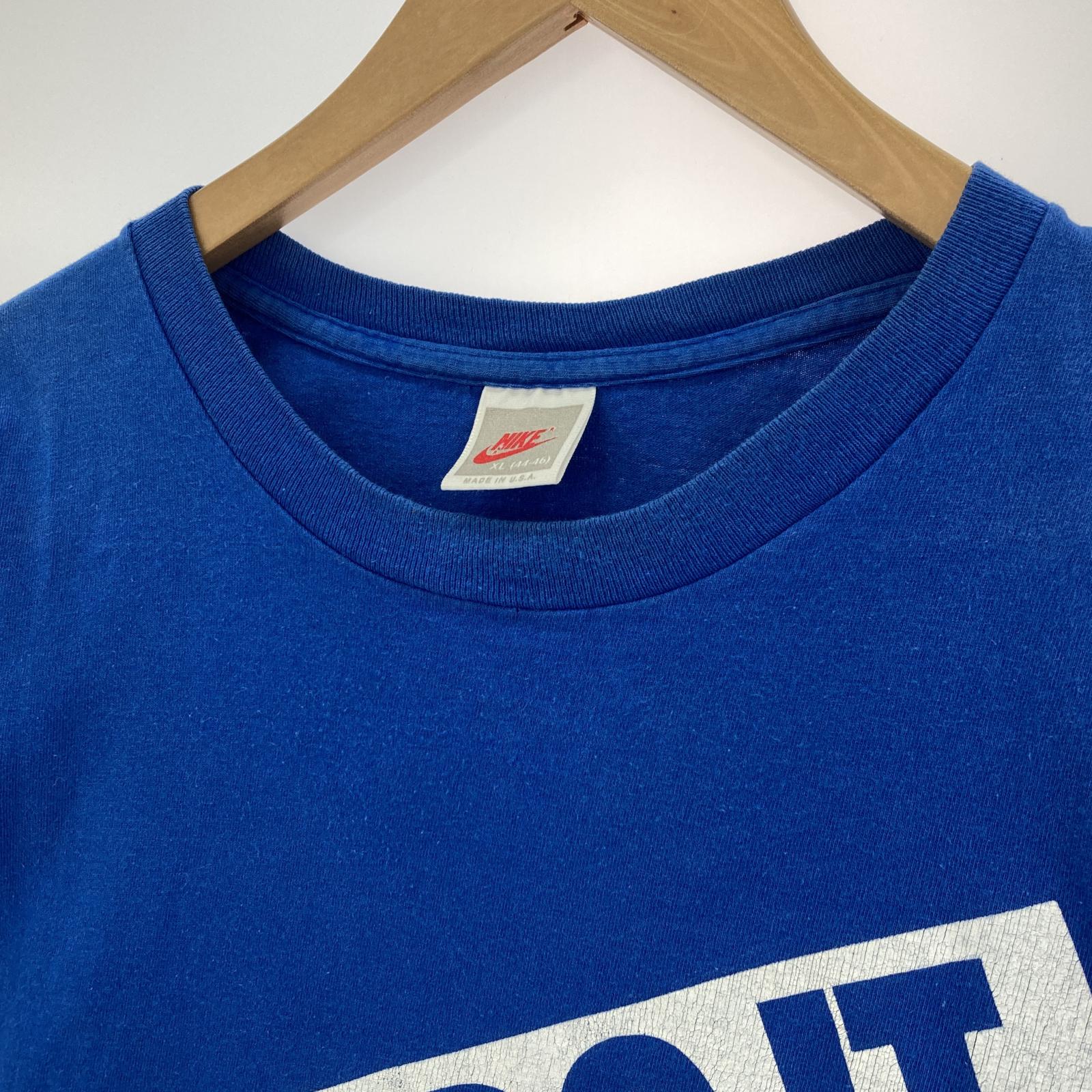 その他トップス 90s NIKE S/S Tee 青 XL