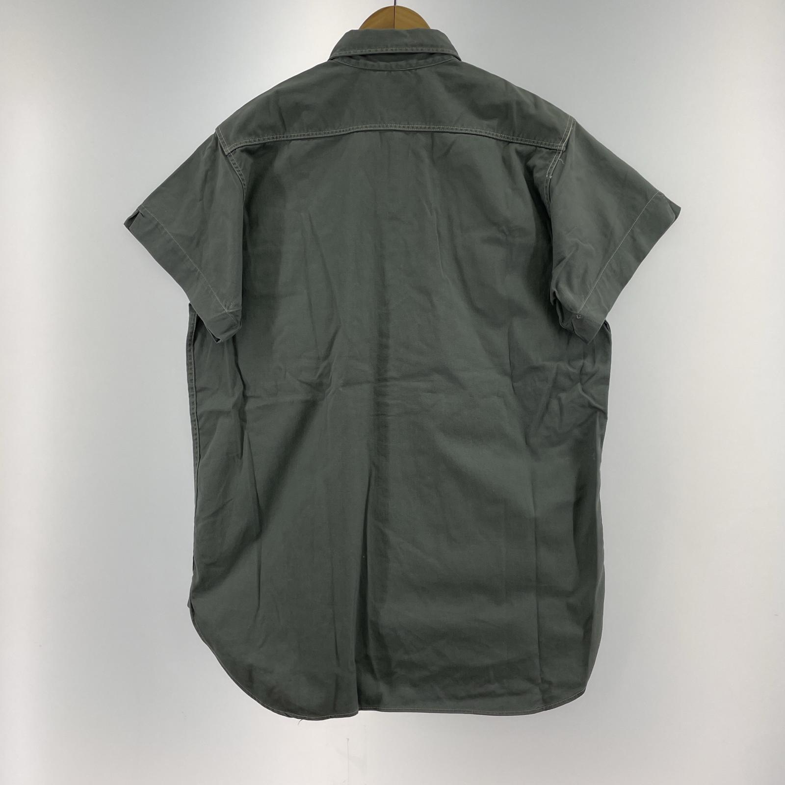 長袖シャツ 70s YAKKA s/s work shirts グレー グレー