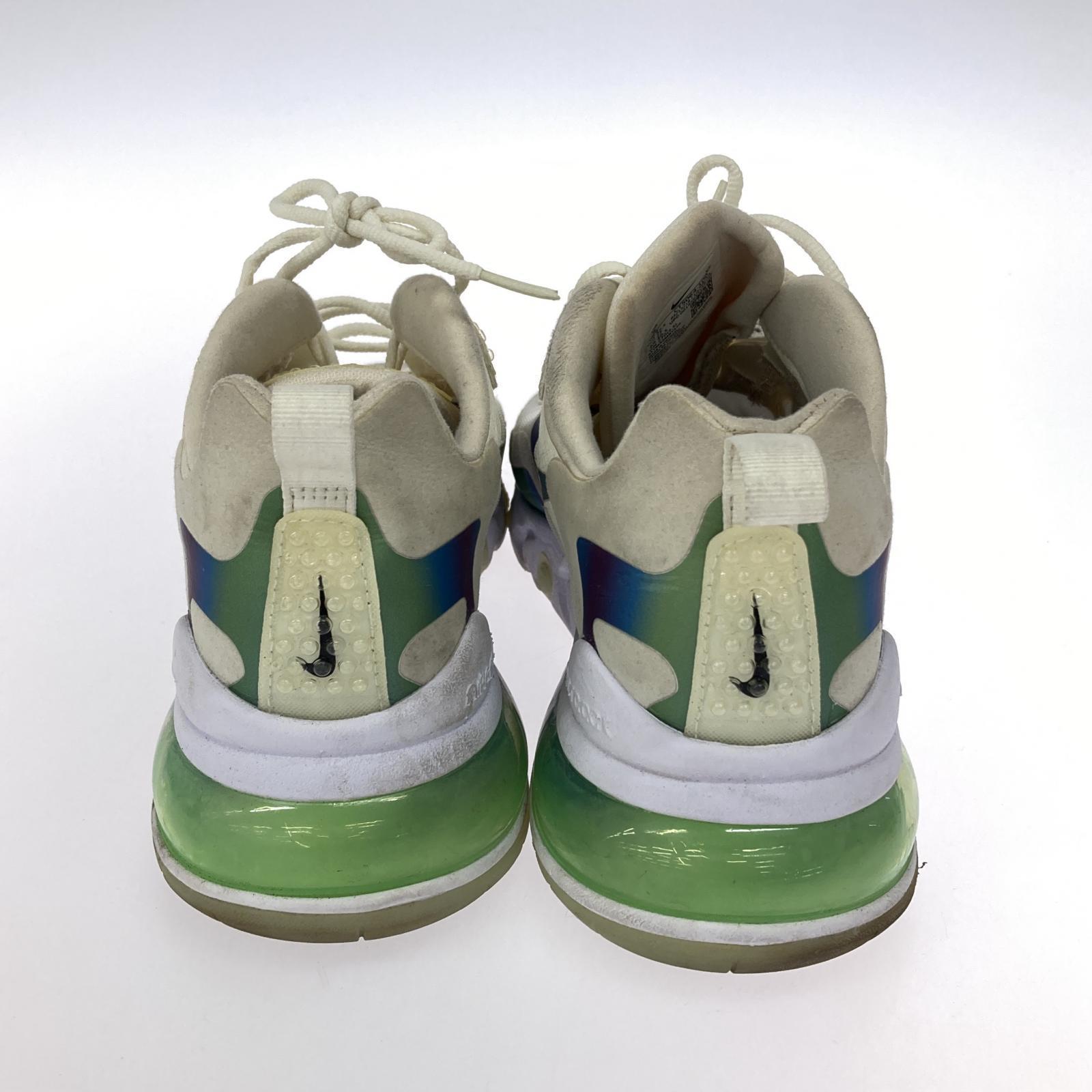 スニーカー NIKE AIR MAX 270 REACT BUBBLE PACK (27.5cm) ホワイト 27cm (US9 UK8 1/2 EU44) ホワイト